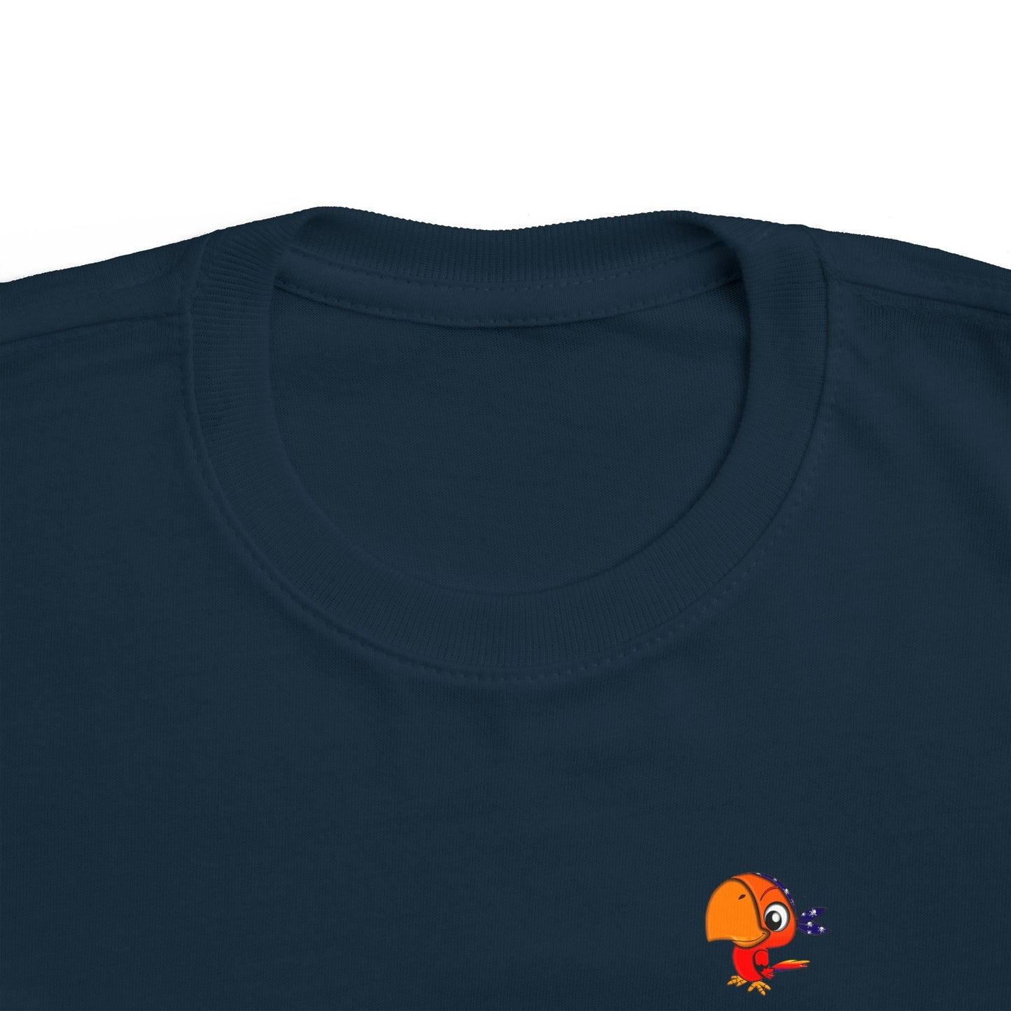 Camiseta para niños pequeños Loro de dibujos animados ¡A los niños les encantará esto!