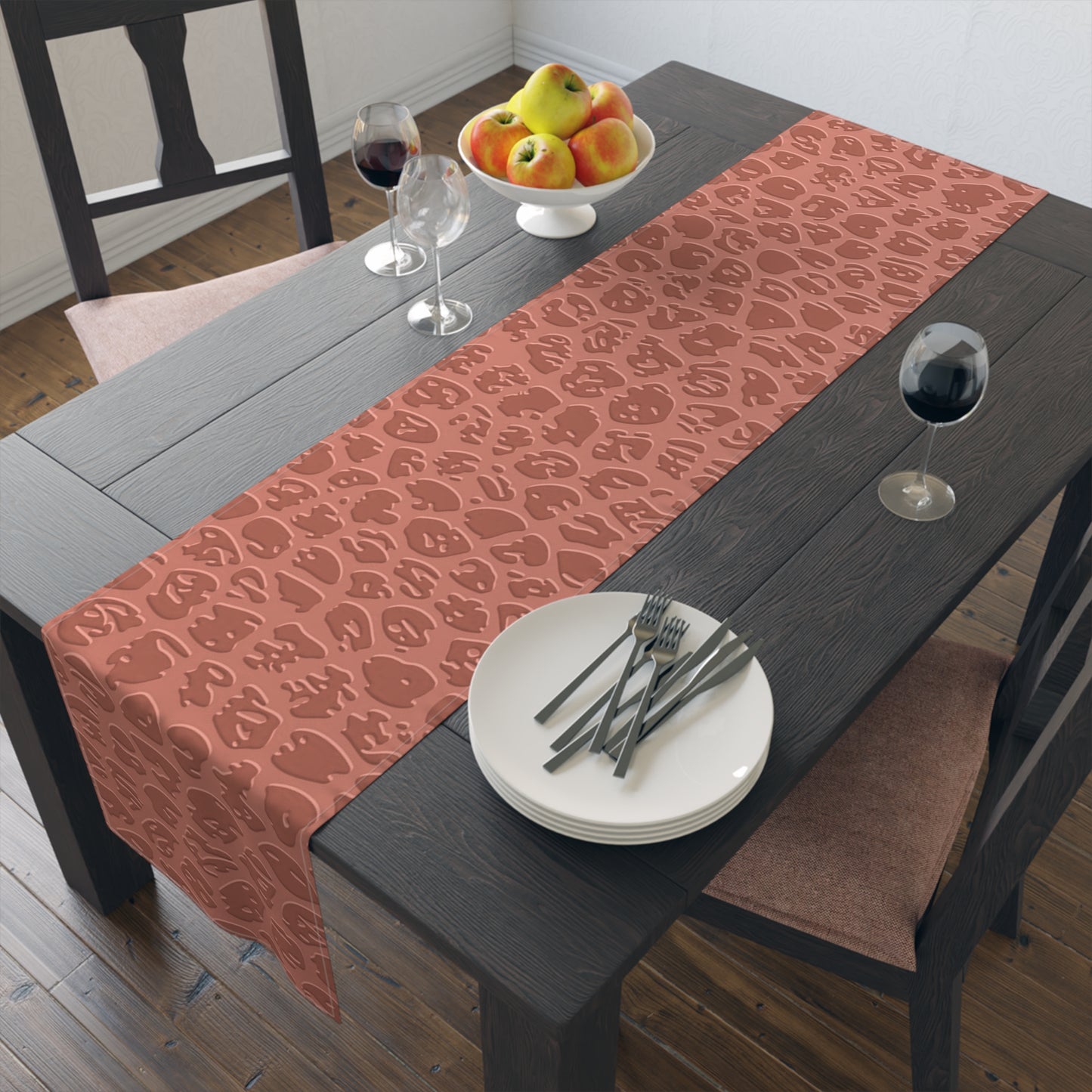 Stylish Animal Print Table Runner for Home Decor