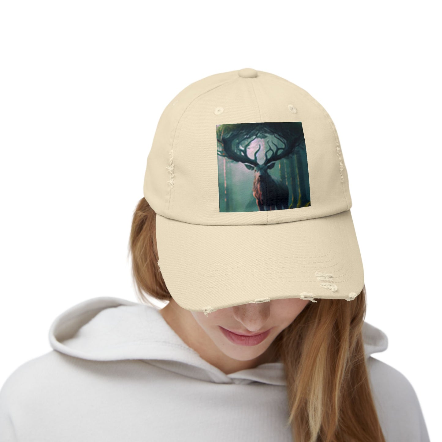 Distressed Cap Deer Forest