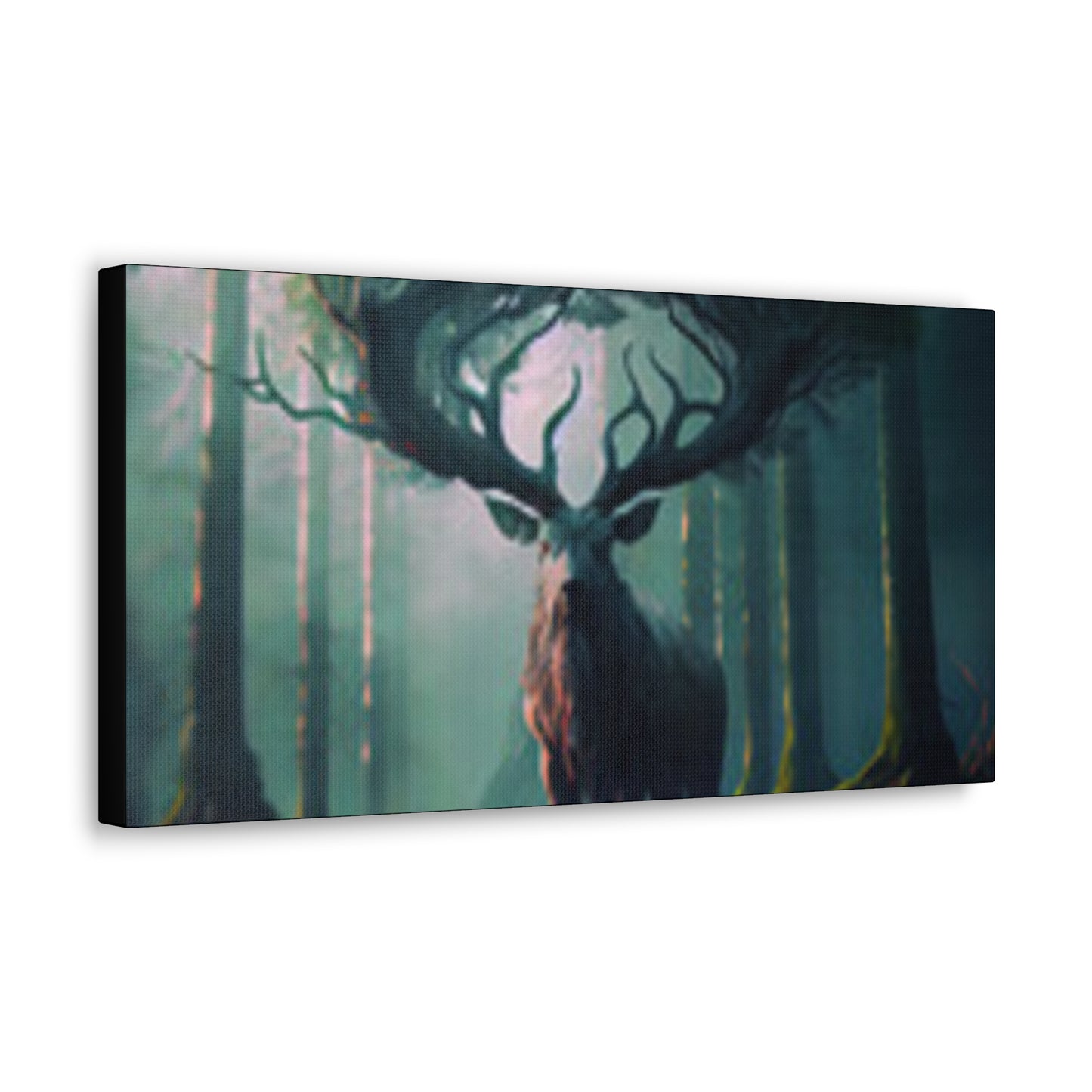 Canvas Gallery Wraps  Picture Deer Forest