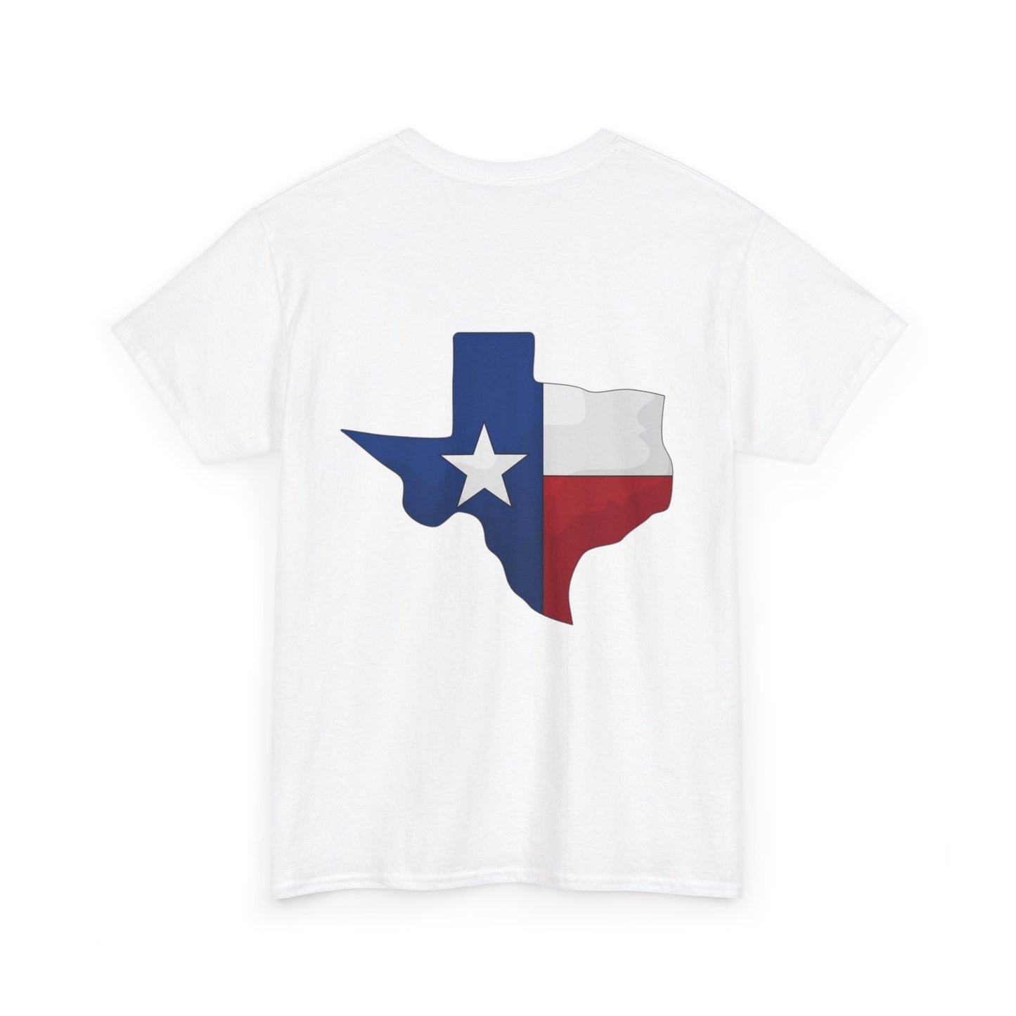 T-shirt unisexe en coton épais Texas Rodeo - Motif squelette 