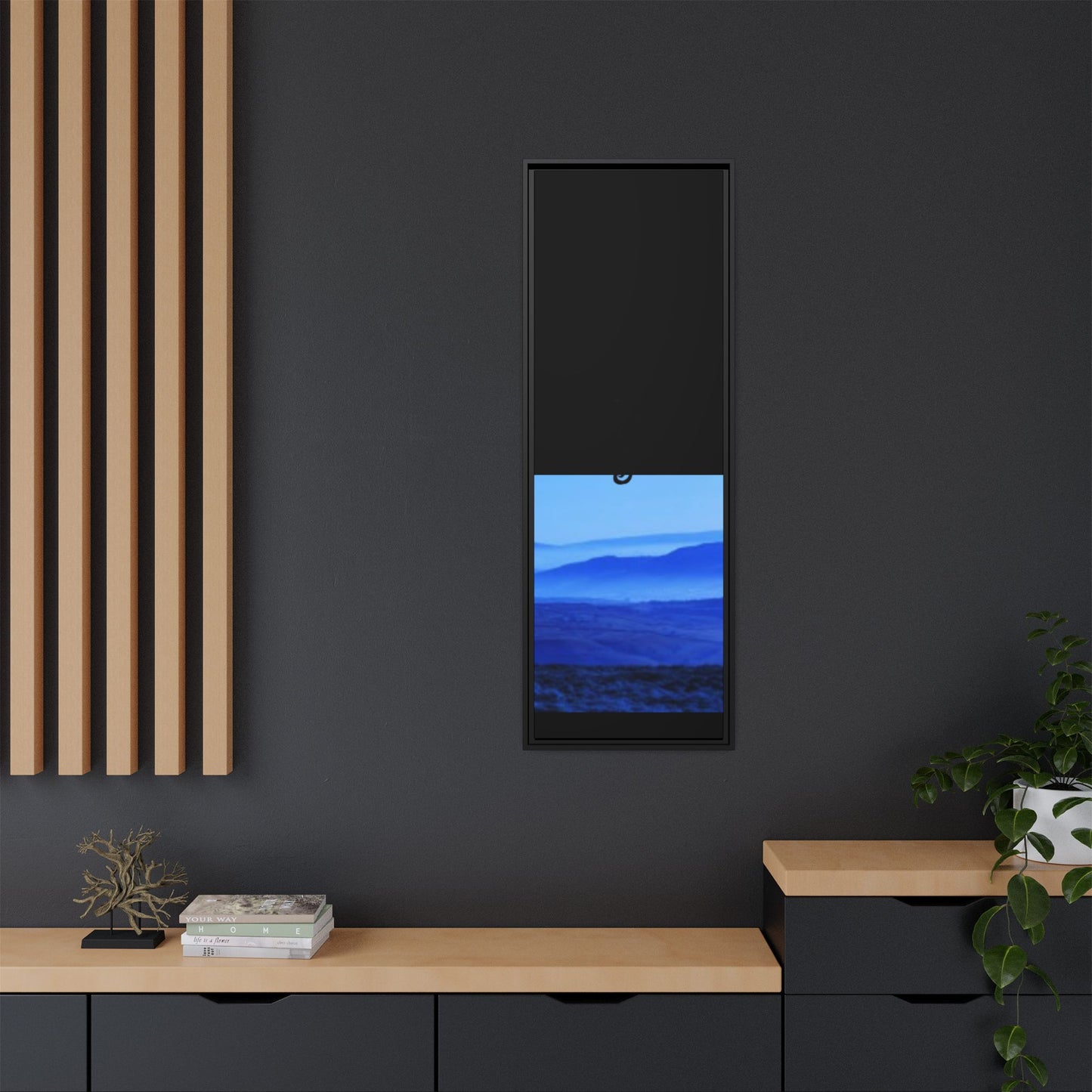 Framed Cat Silhouette Art Print, Wall Decor, Cat Lover Gift, Home Office Art, Pet Memorial