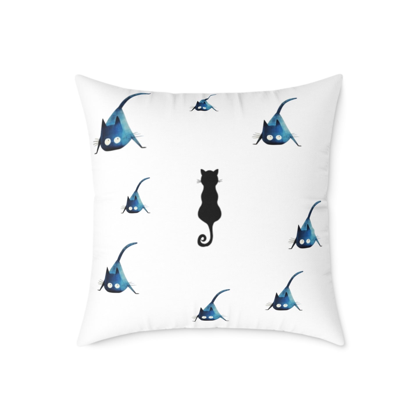 Whimsical Black Cats Pillow Home Decor So Fabulous~!