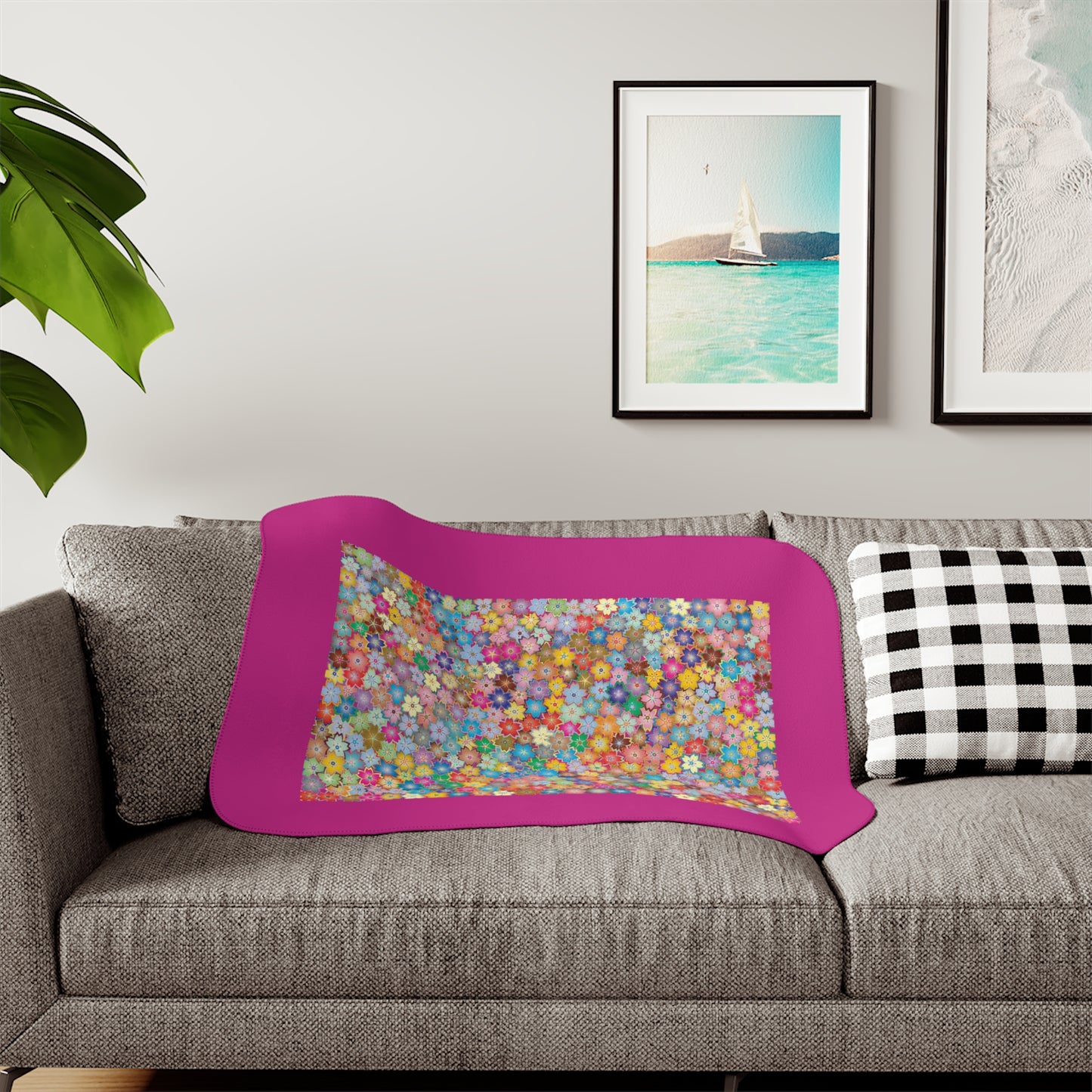 Sherpa Blanket, Two Colors