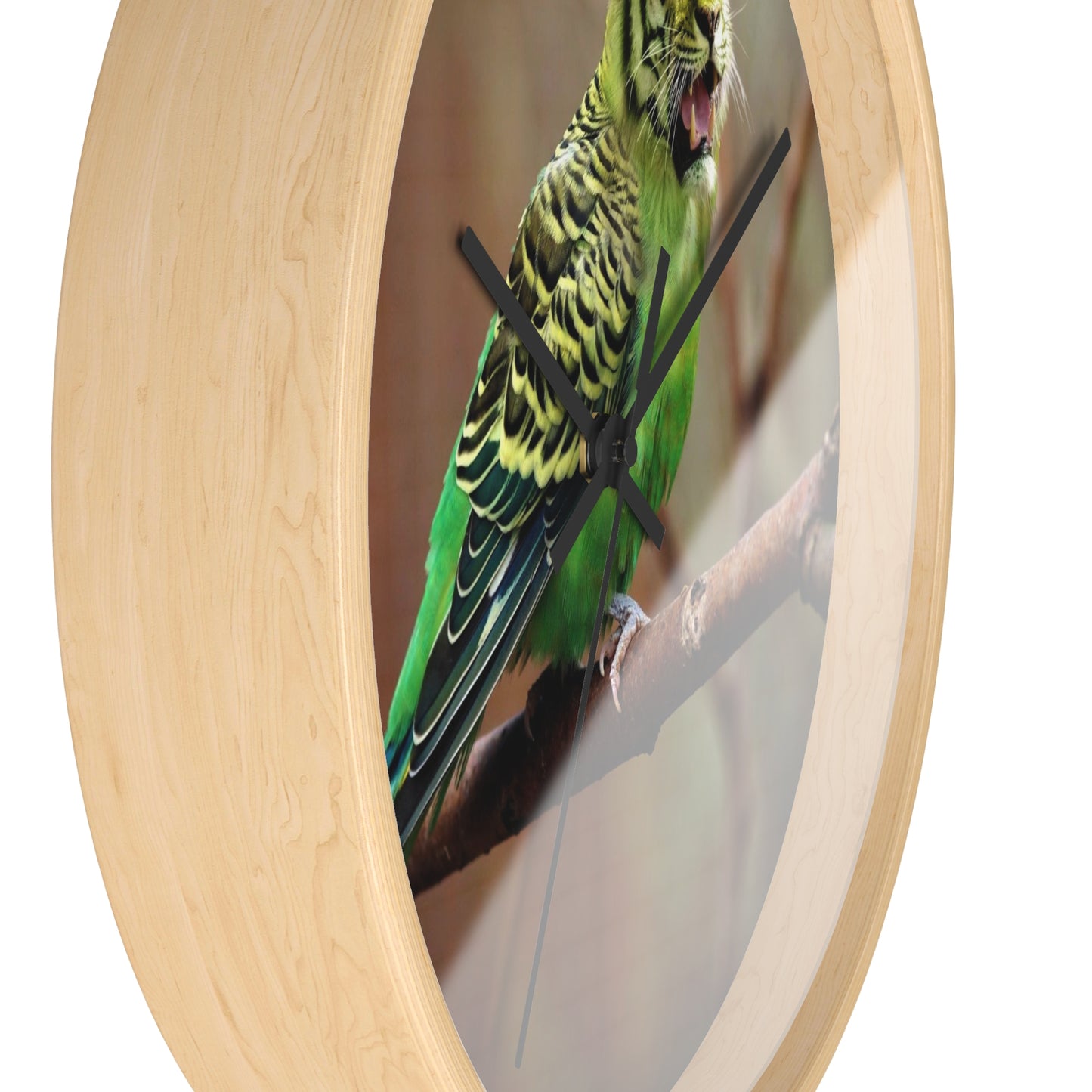 Wall clock Fierce looking Bird