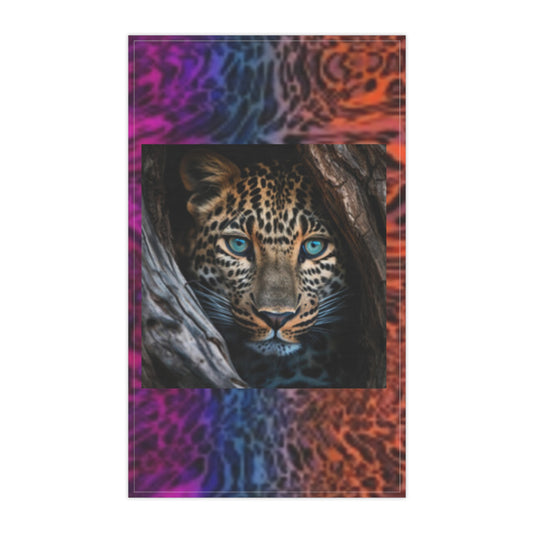 Vibrant Leopard & Animal Print Tea Towels, Colorful Kitchen Decor, Animal Print Towels, Unique Gift for Animal Lovers, Boho Home Accessories