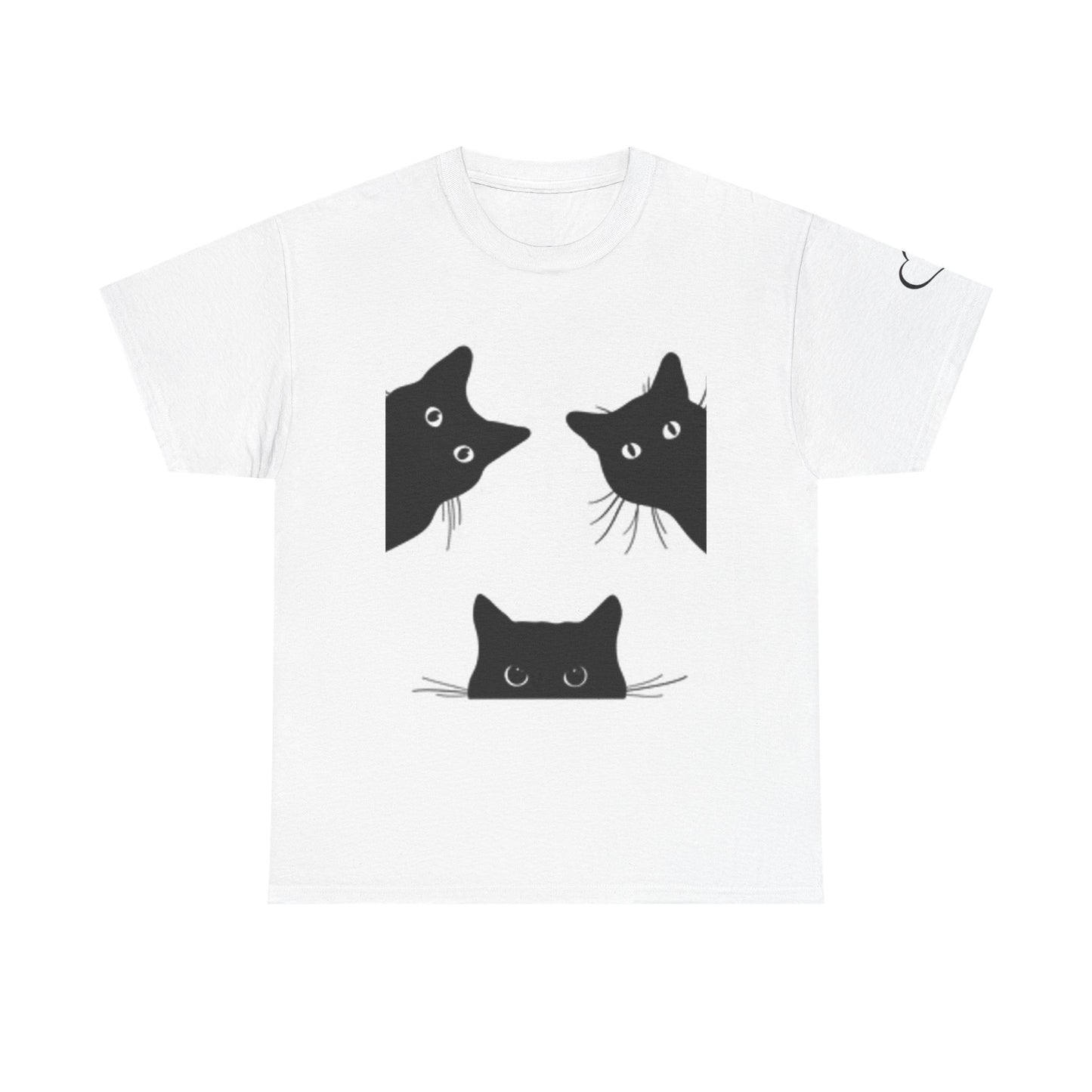 Colorful Cats T-shirt Cat Lovers T-shirt