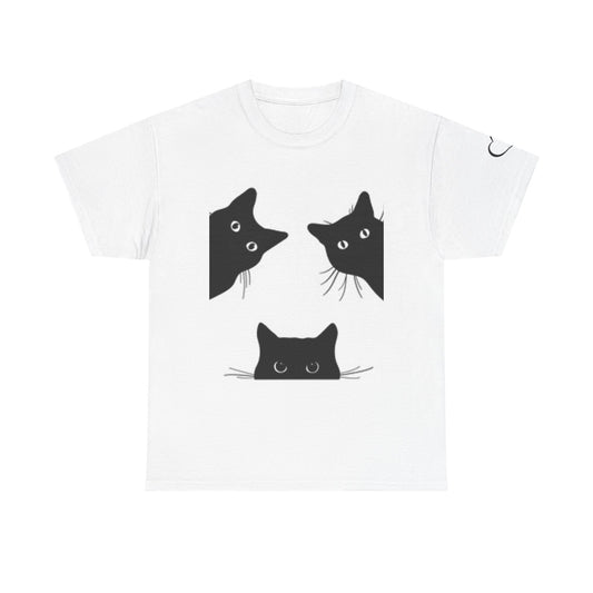 Colorful Cats T-shirt Cat Lovers T-shirt