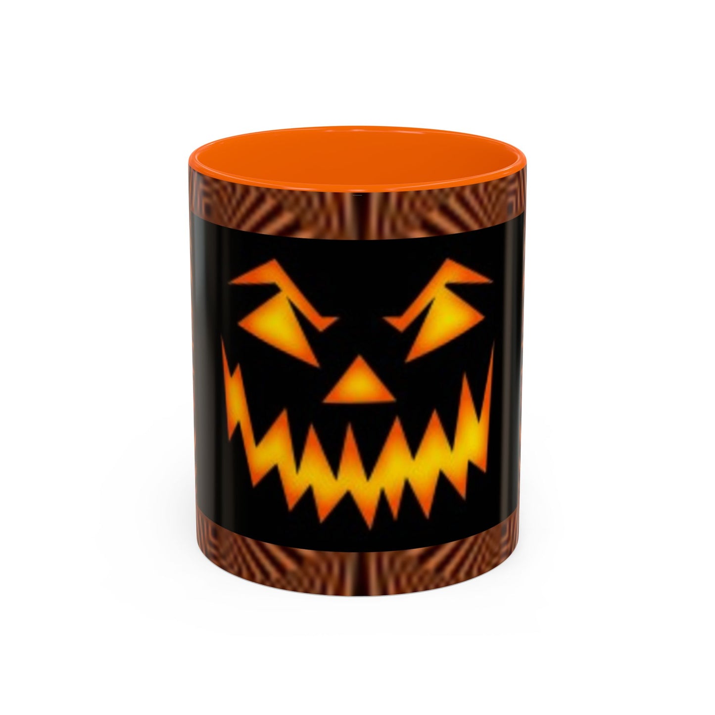 Scary Face Accent Coffee Mug ( 11oz & 15oz) Halloween I Love This Mug!