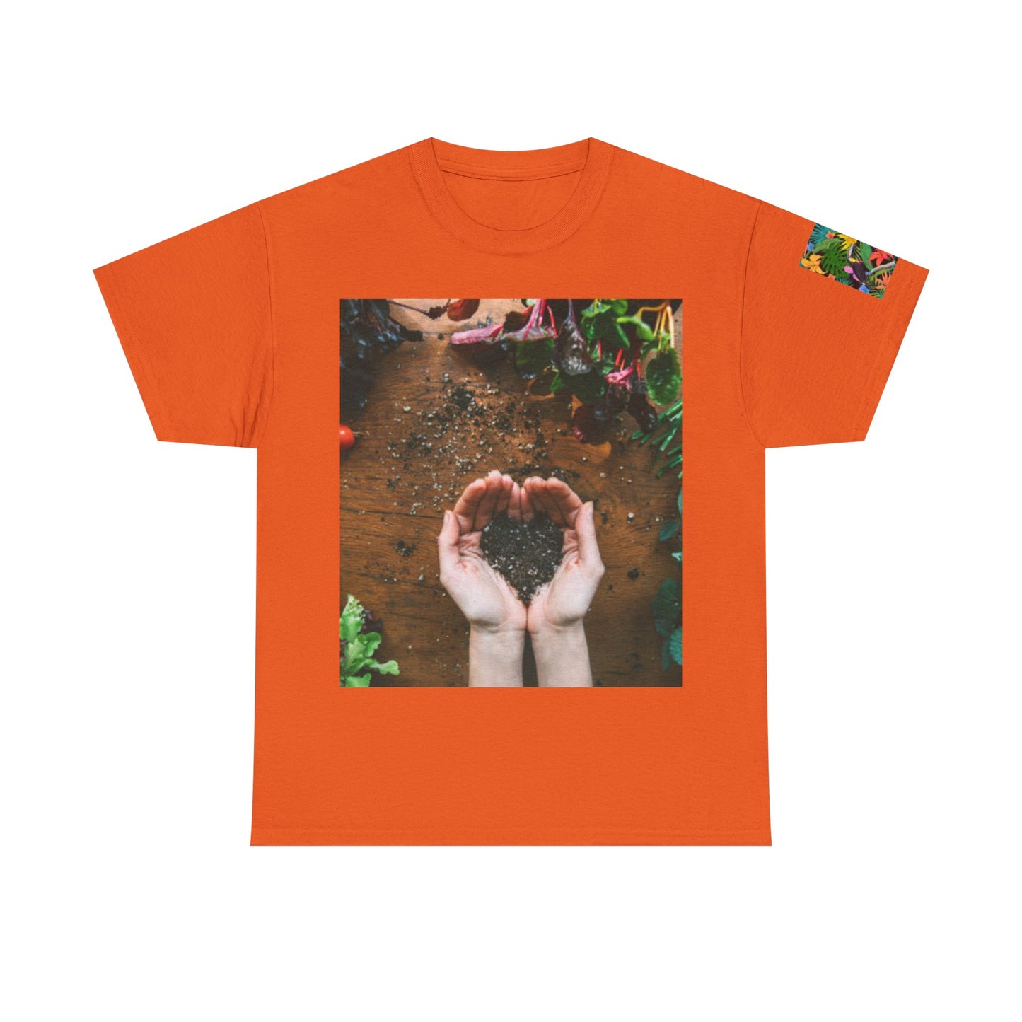 Hand Heart Cat Flowers T-shirt Fabulous Gift!