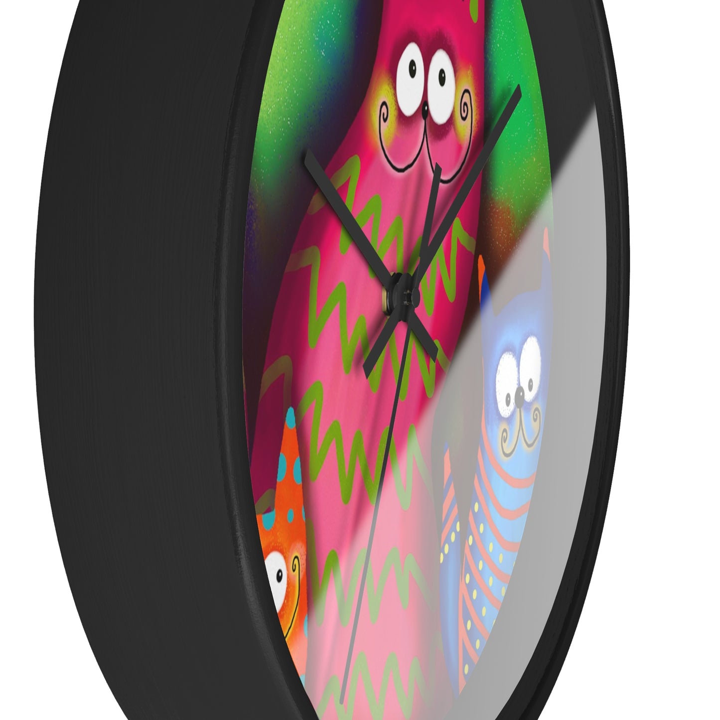 Wall clock Cat Lovers