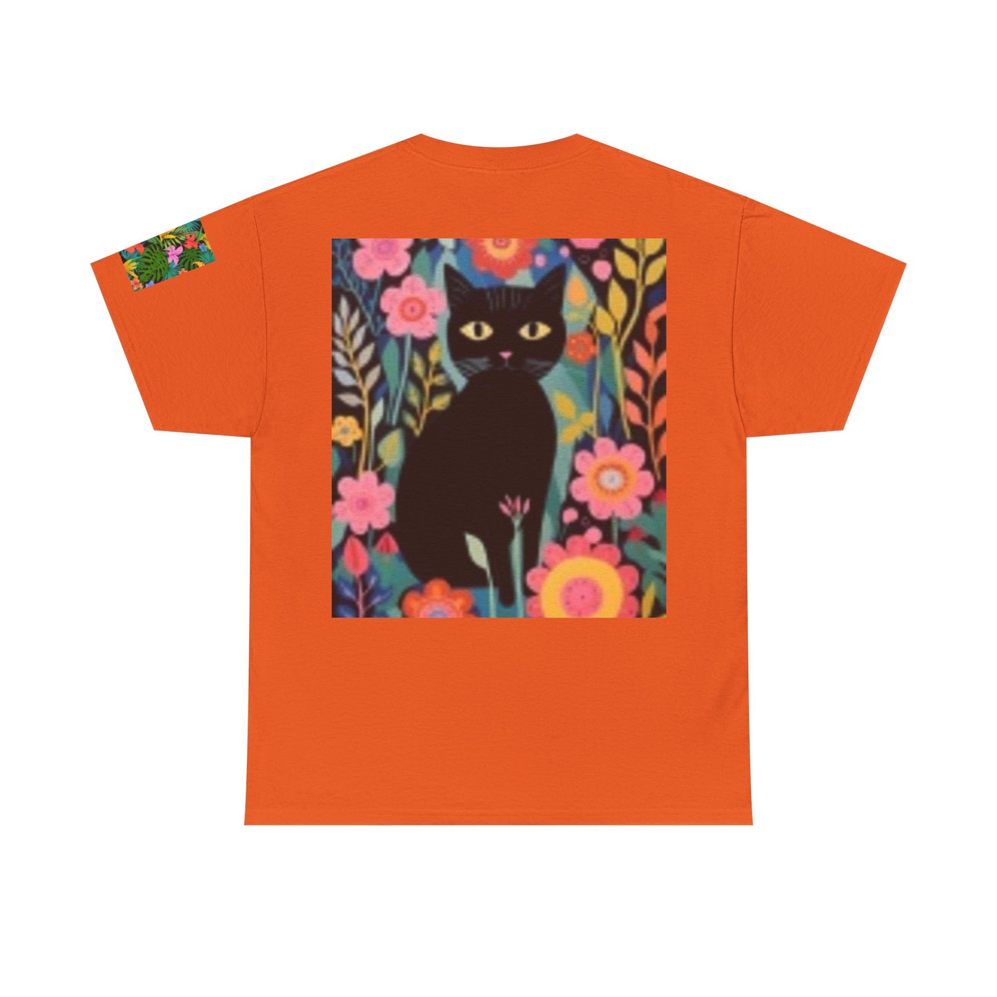 Hand Heart Cat Flowers T-shirt Fabulous Gift!