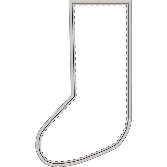 Christmas Stockings (Flannel) Gnomes Peace Seasons Greetings