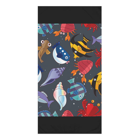 Bath Towel Ocean Animals