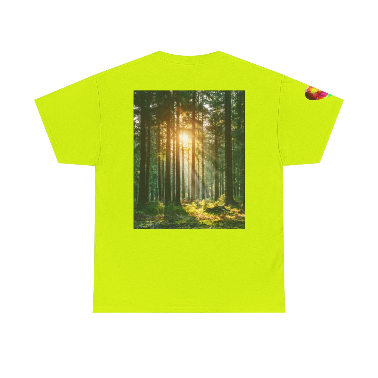 Alligator & Wilderness & Heart T-shirt Hunters Hikers Traveling Camping