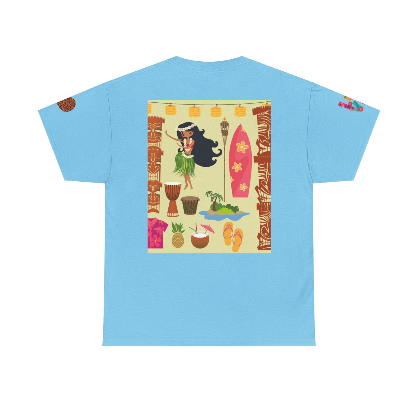 Hawaiian Sunset T-shirt- Tropical Vibes