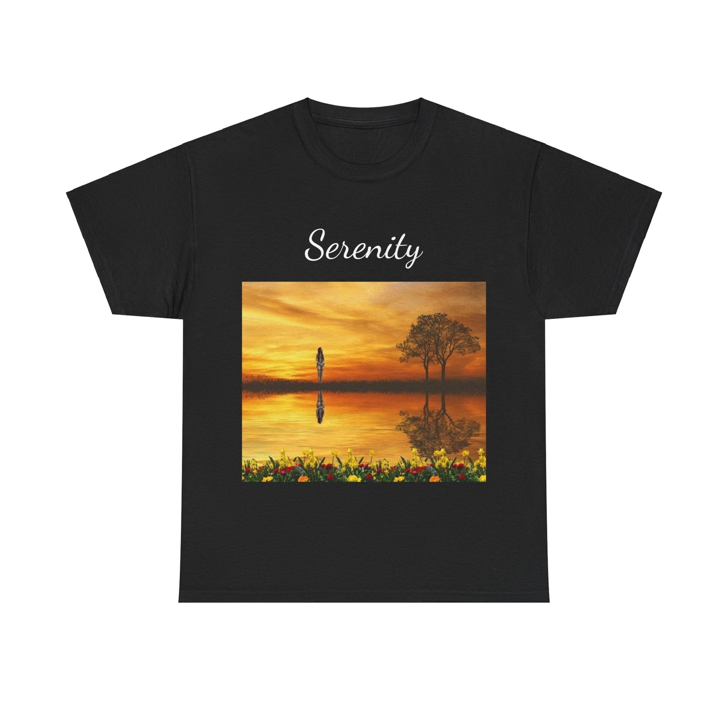 T-shirt Sunset Serenity...Let's watch 1,000 Sunsets around the World!