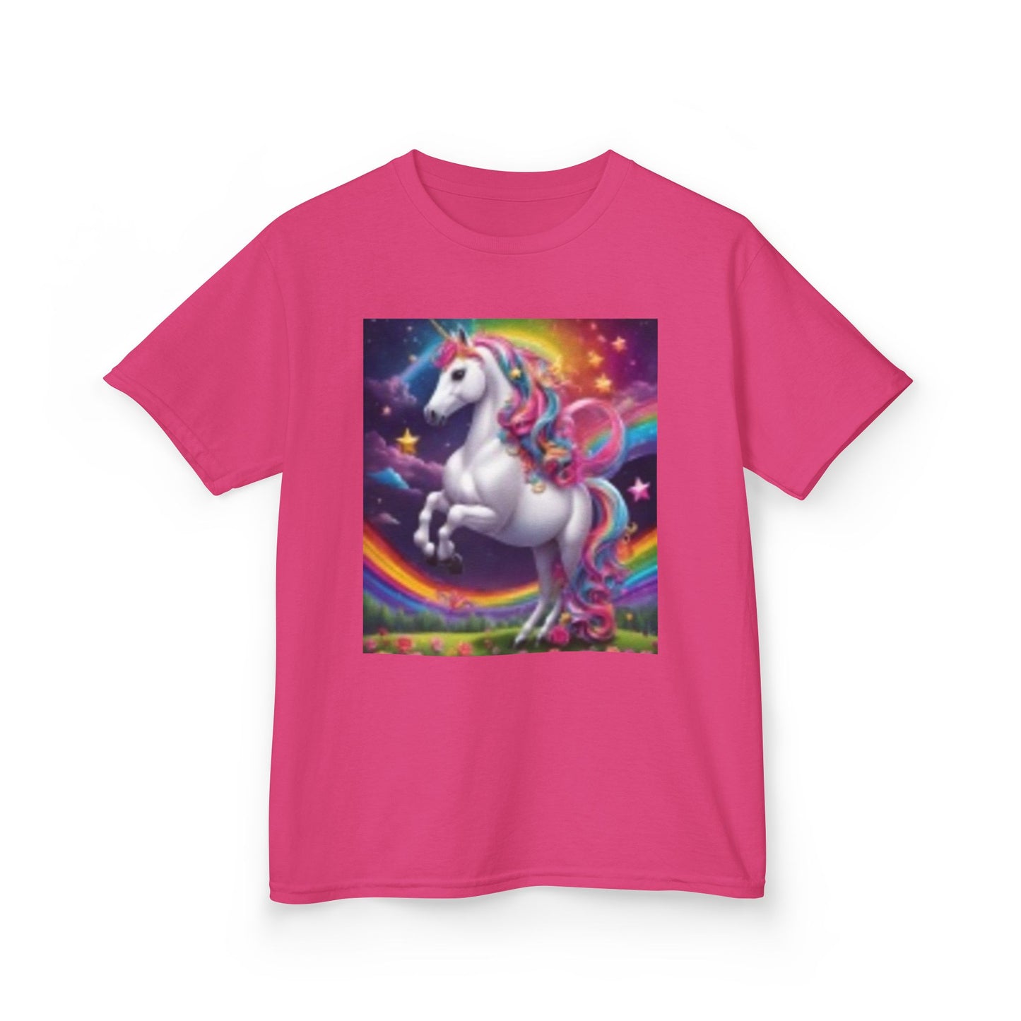 Dreamy Unicorn Kids T-shirt | Fantastical Rainbow Shirt, Magical Gift for Kids, Girls' T-Shirt, Fun Playwear, Birthday Gift