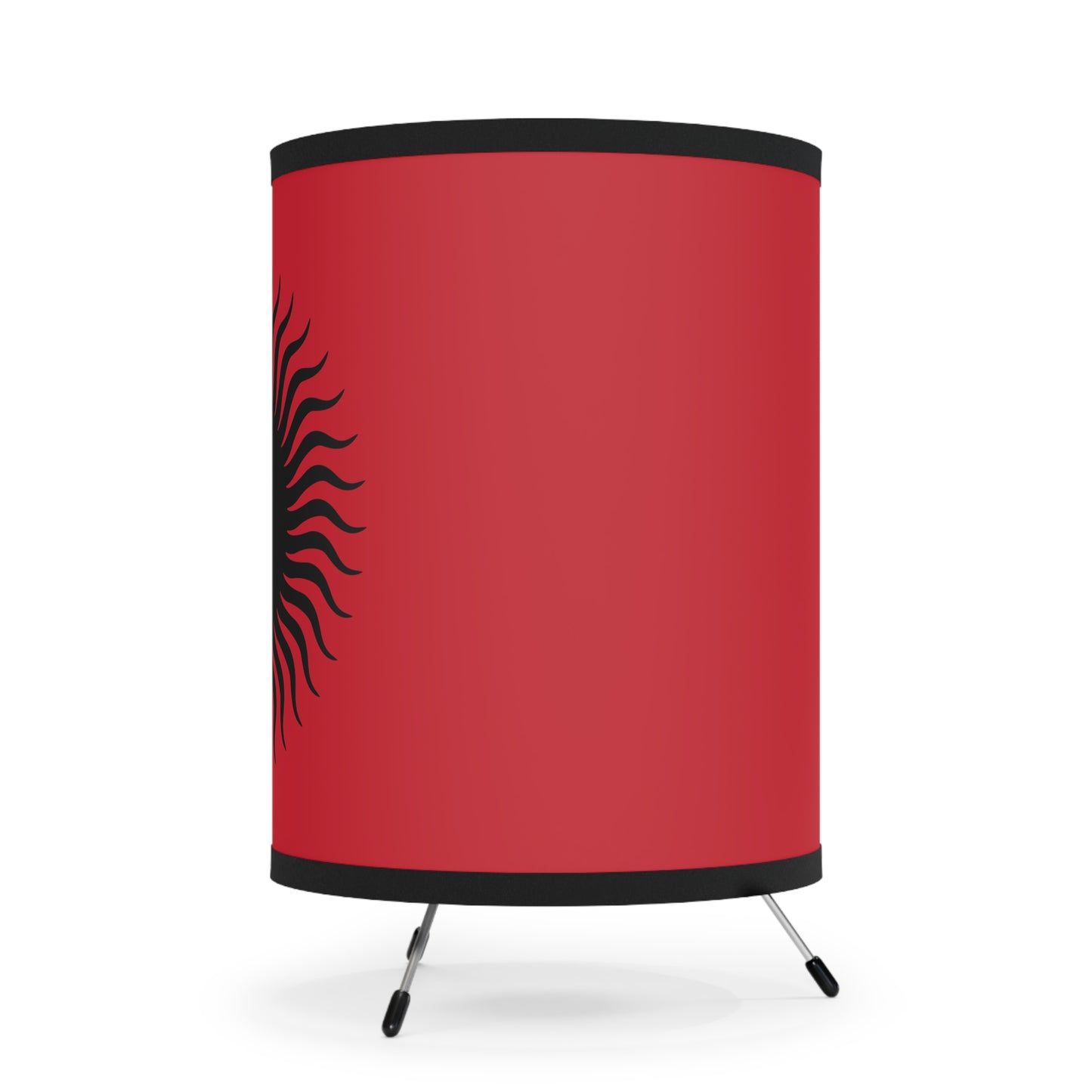 Tripod Lamp with High-Res Printed Shade, US\CA plug