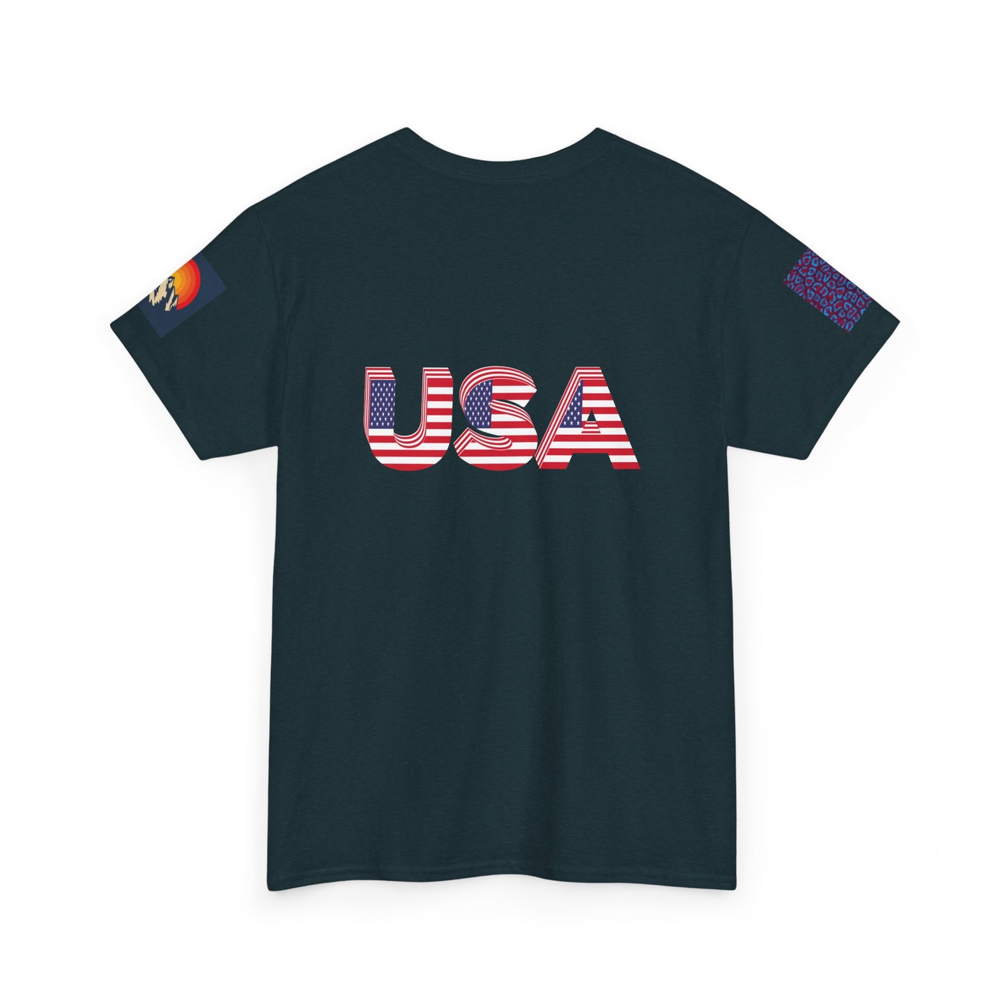 Vintage Georgia USA T-shirt - Unisex Heavy Cotton T-Shirt with Retro Design