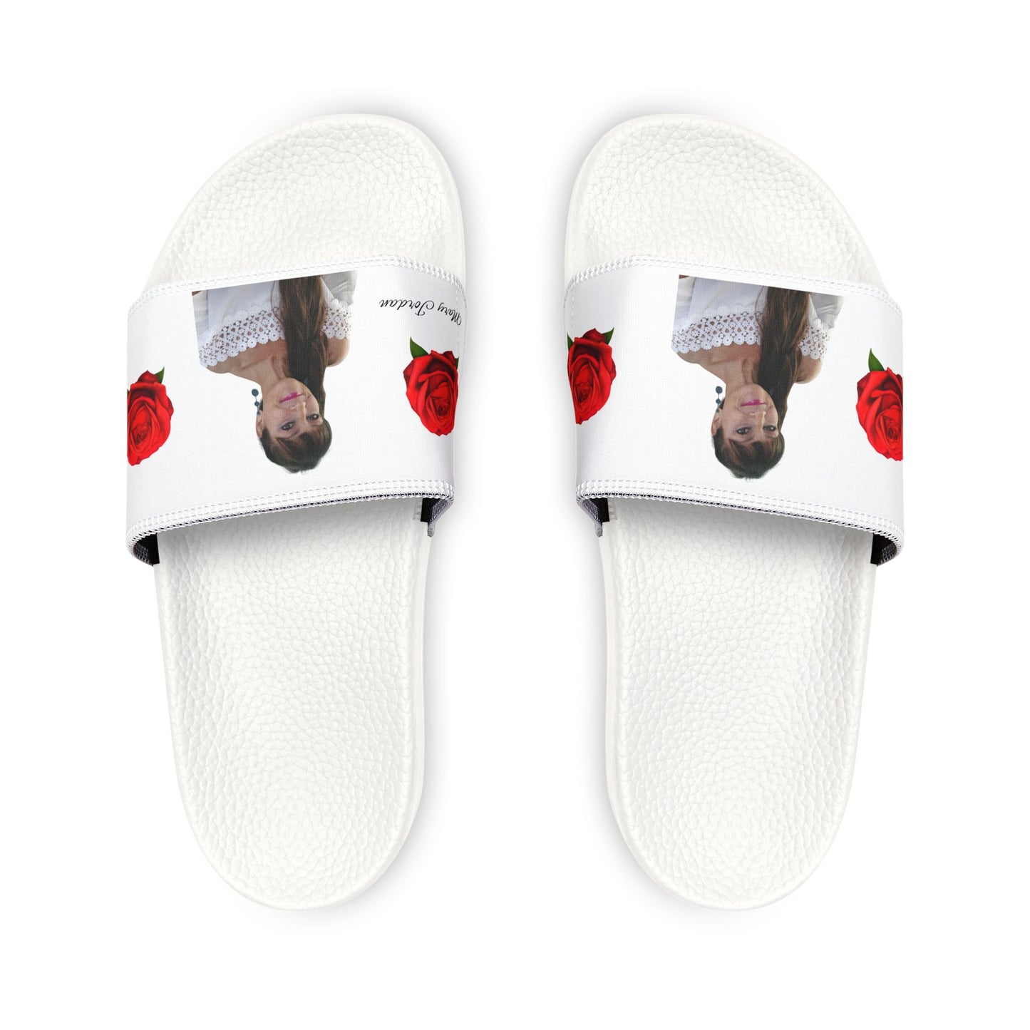 Sandalias florales personalizadas: elegantes sandalias con tiras extraíbles para el verano