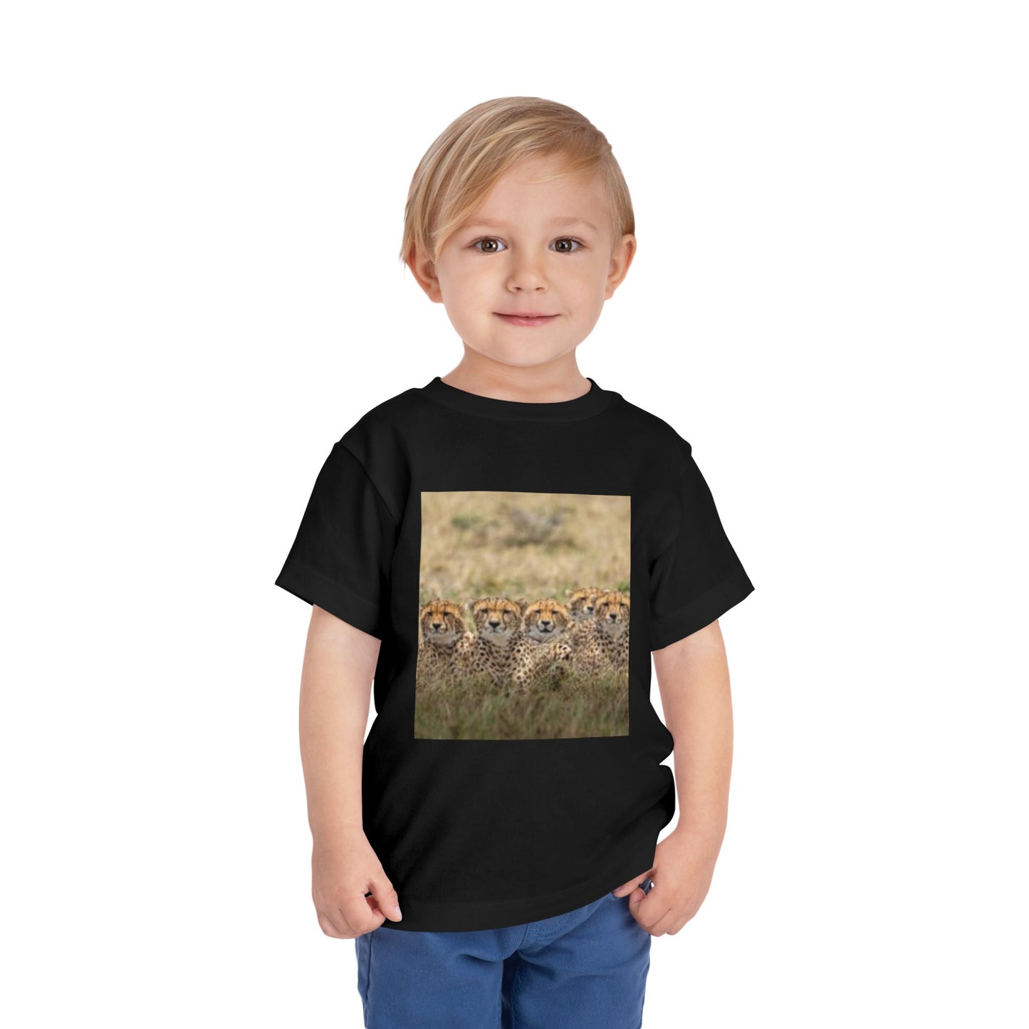 Cheetah Print Toddler Tee - Wild Heart Design