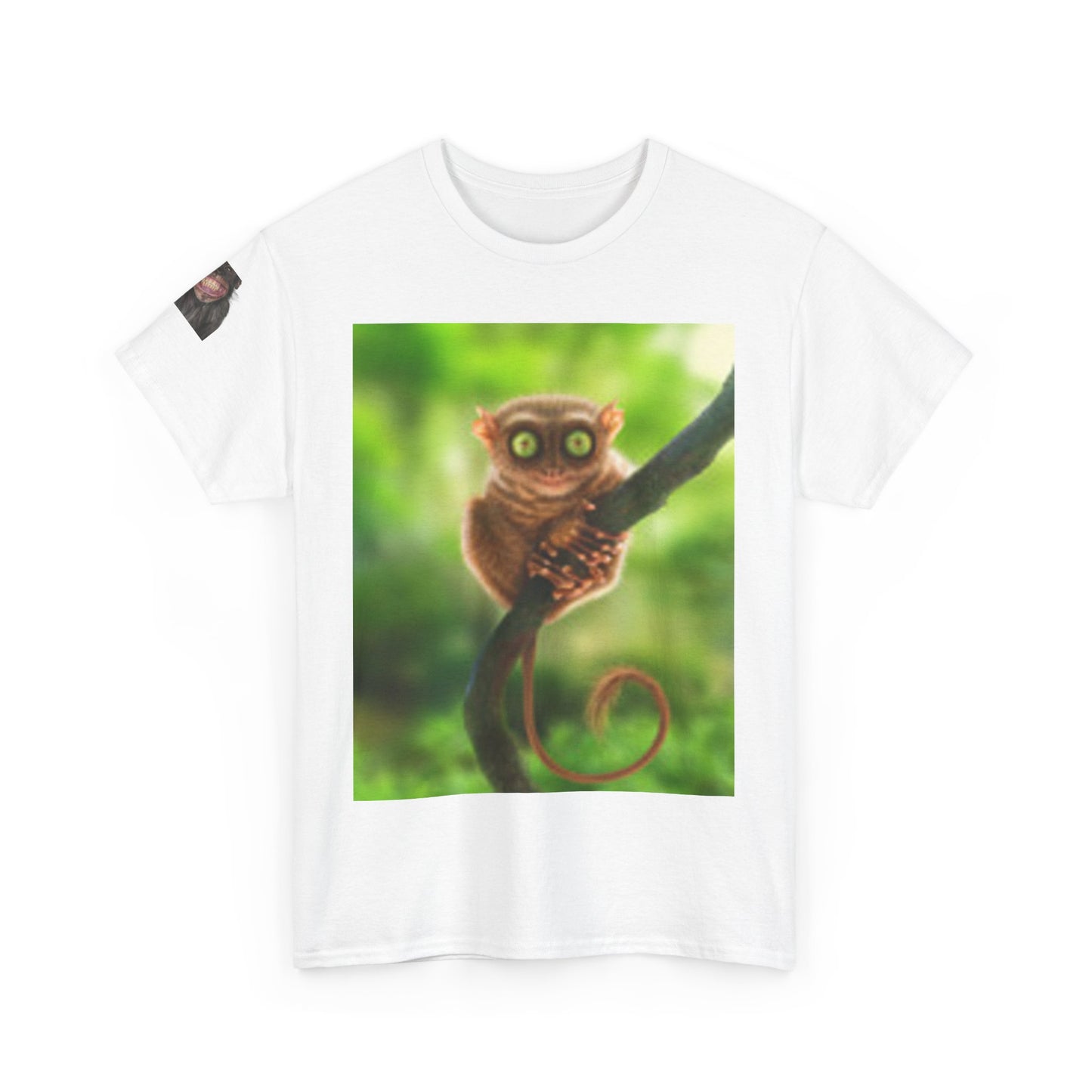 T-shirt Tarsier Has Large Eyes {Looks like a Monkey}