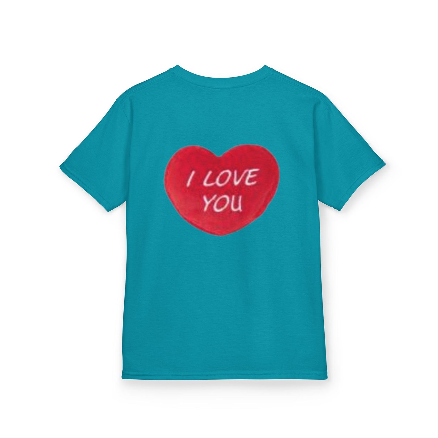 Kids Heart Teddy T-shirt, Cute Teddy Bear Shirt, Valentine’s Day Gift, Love You Kids T-Shirt, Adorable Kids Apparel, Birthday Gift