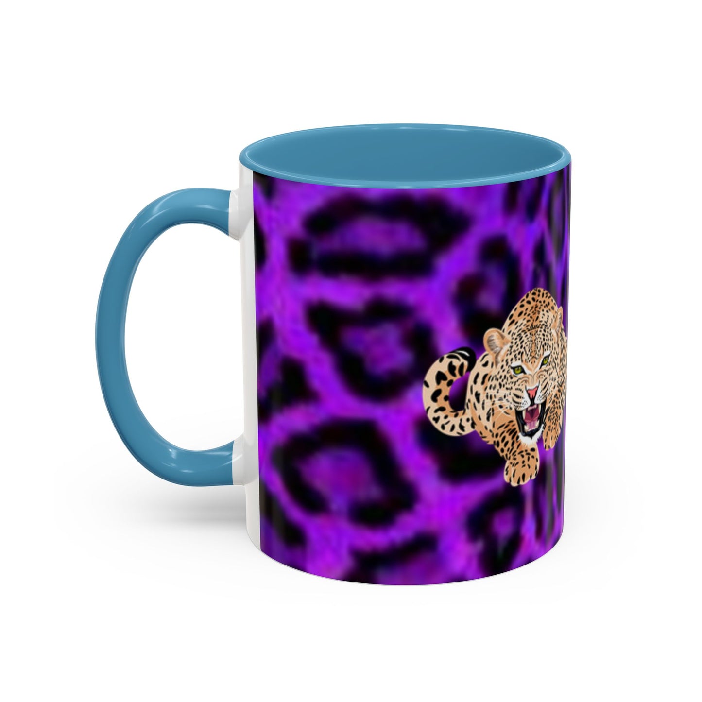 Fierce Leopard Accent Coffee Mug - 11oz & 15oz