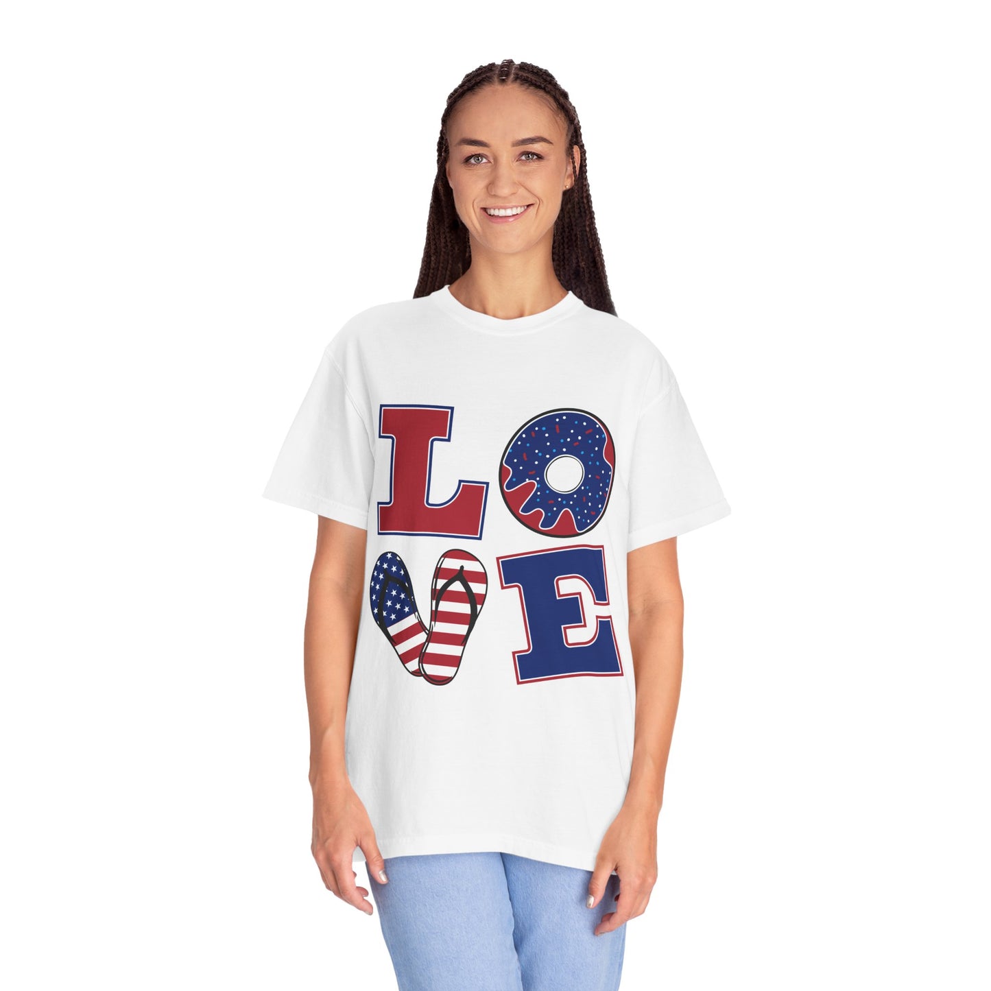 T-shirt unisexe LOVE Maman Papa Fils Fille Enfants Amis