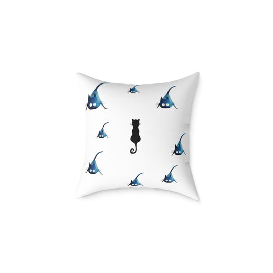 Whimsical Black Cats Pillow Home Decor So Fabulous~!