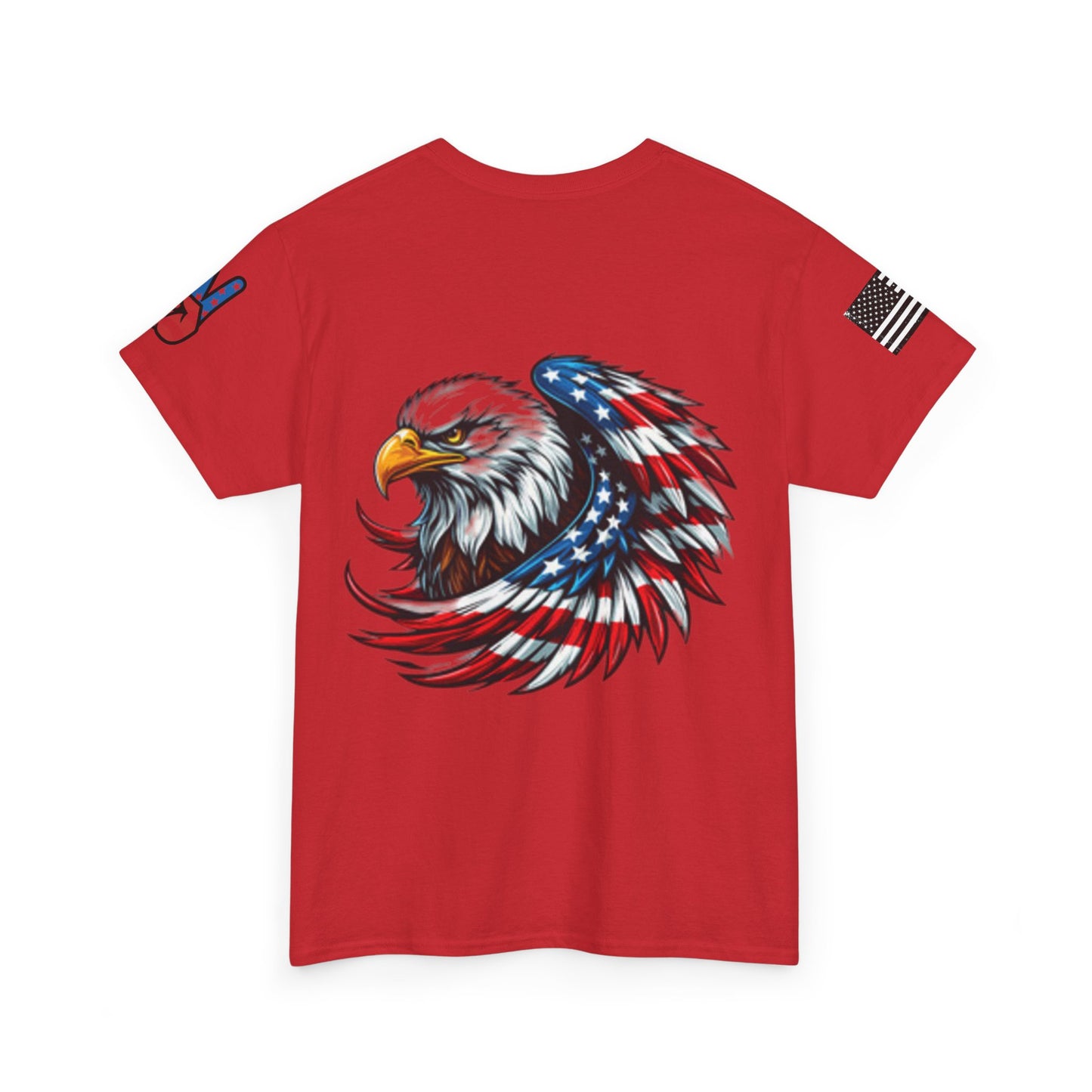 Heroic Man Unisex Heavy Cotton T-shirt, Superhero T-Shirt, Custom Graphic Tee, Fun Gift for Dads, Casual Wear, Birthday Present