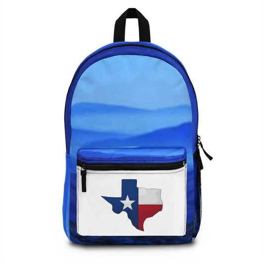 Texas Flag Design Backpack - Stylish & Functional Everyday Backpack