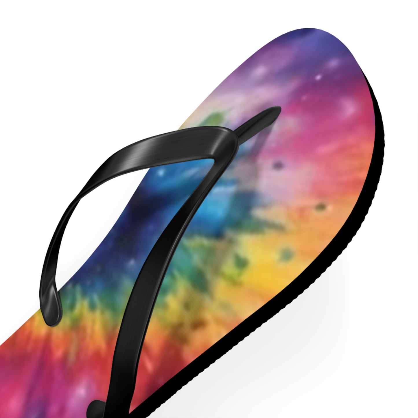 Flip Flops Tied Dyed  Pink Yellow Blue Green