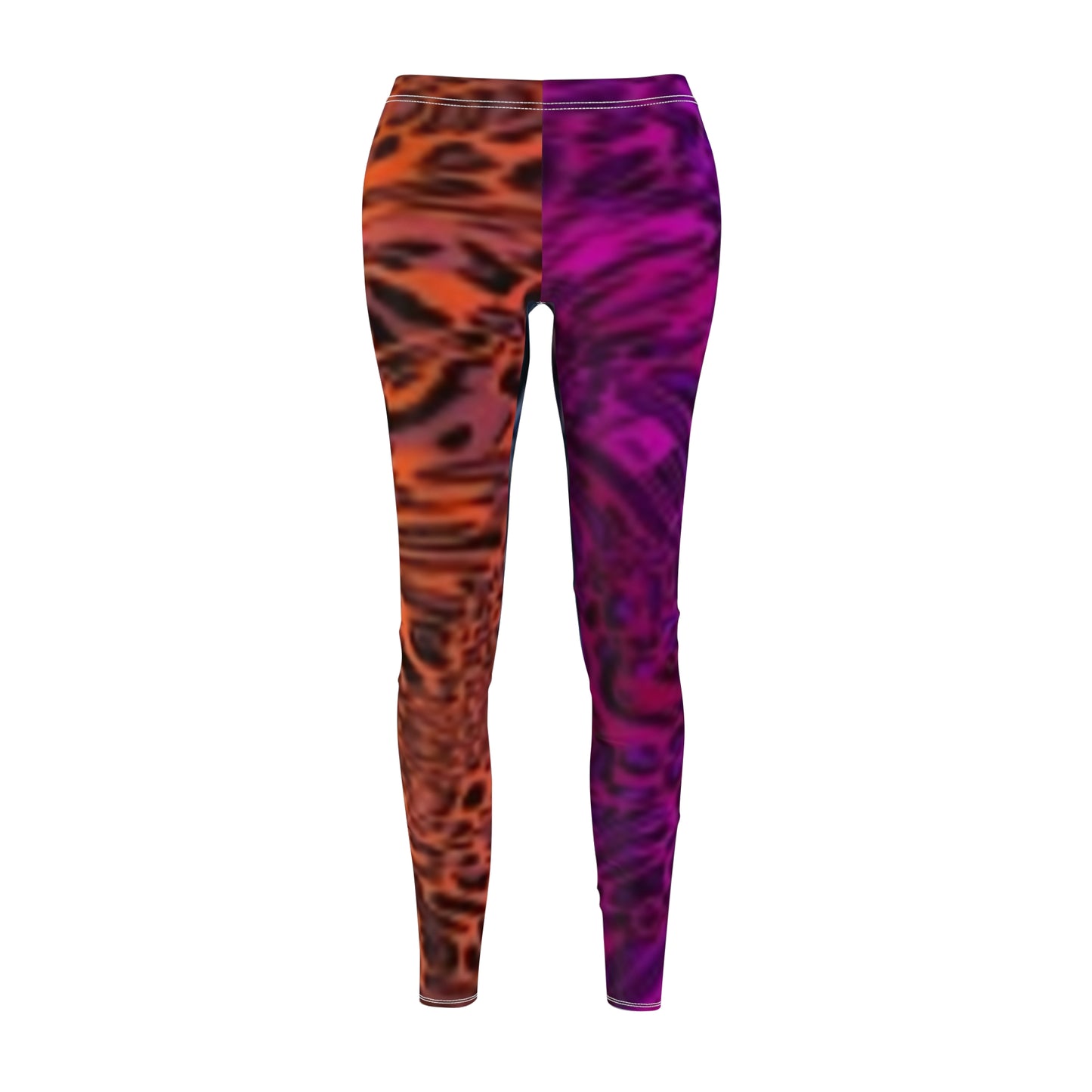 Vibrant Abstract Print Leggings for Women - Stylish & Comfortable Activewear