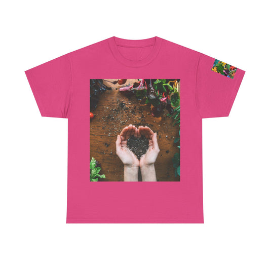 Hand Heart Cat Flowers T-shirt Fabulous Gift!