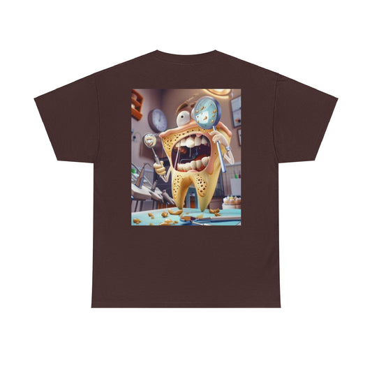 T-shirt Short Sleeve Cartoon Tooth