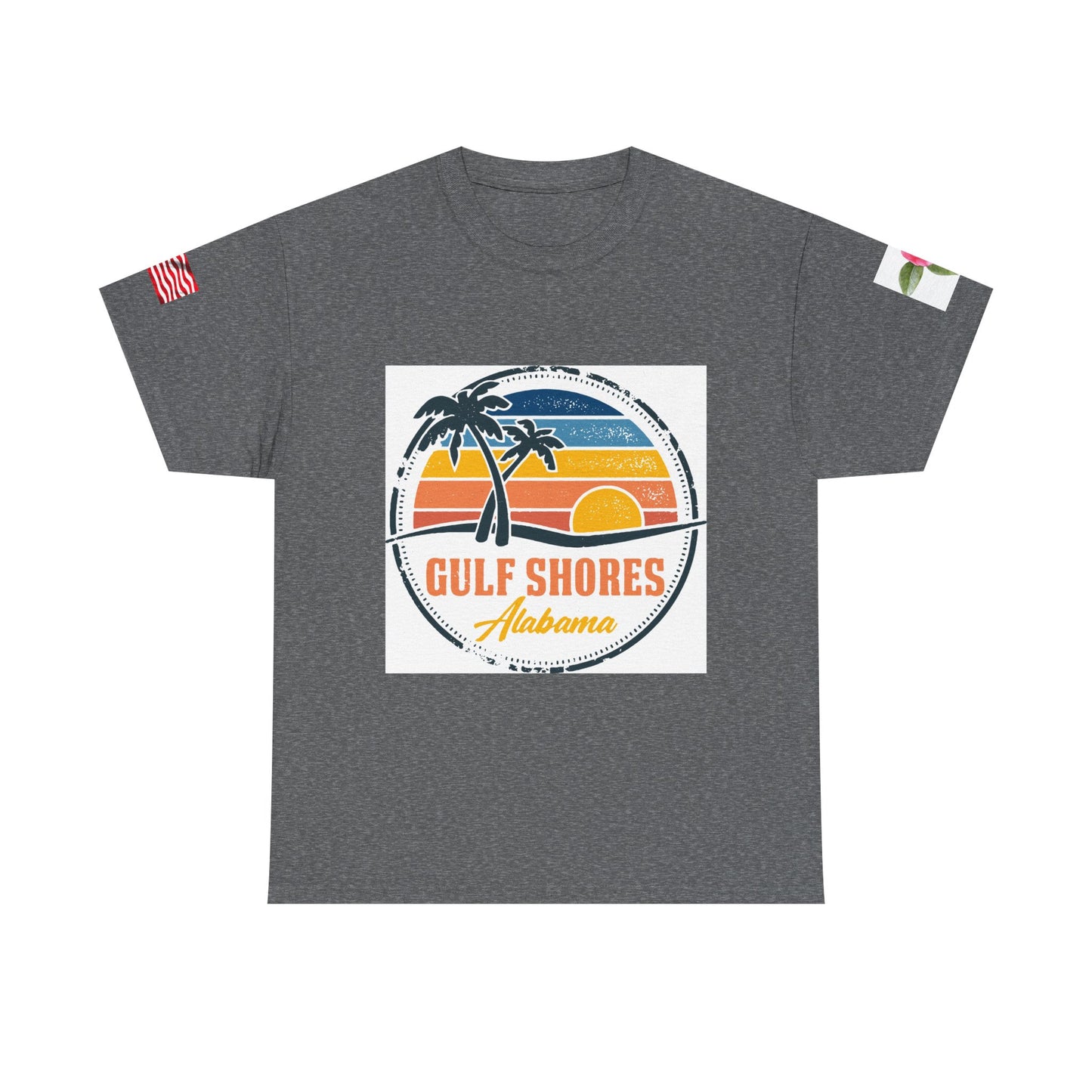 Gulf Shores Alabama Sunset Unisex Heavy Cotton T-shirt