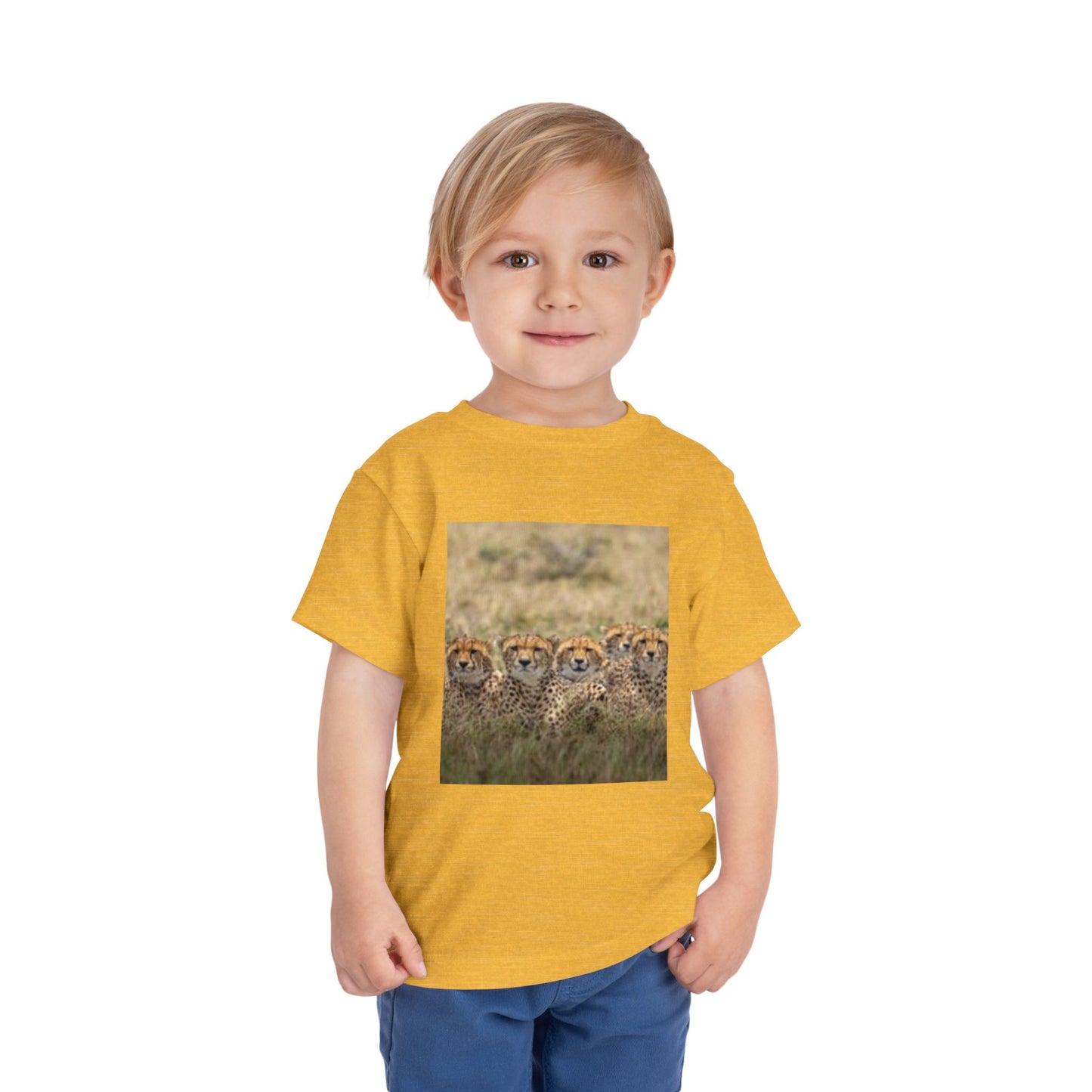 Cheetah Print Toddler Tee - Wild Heart Design
