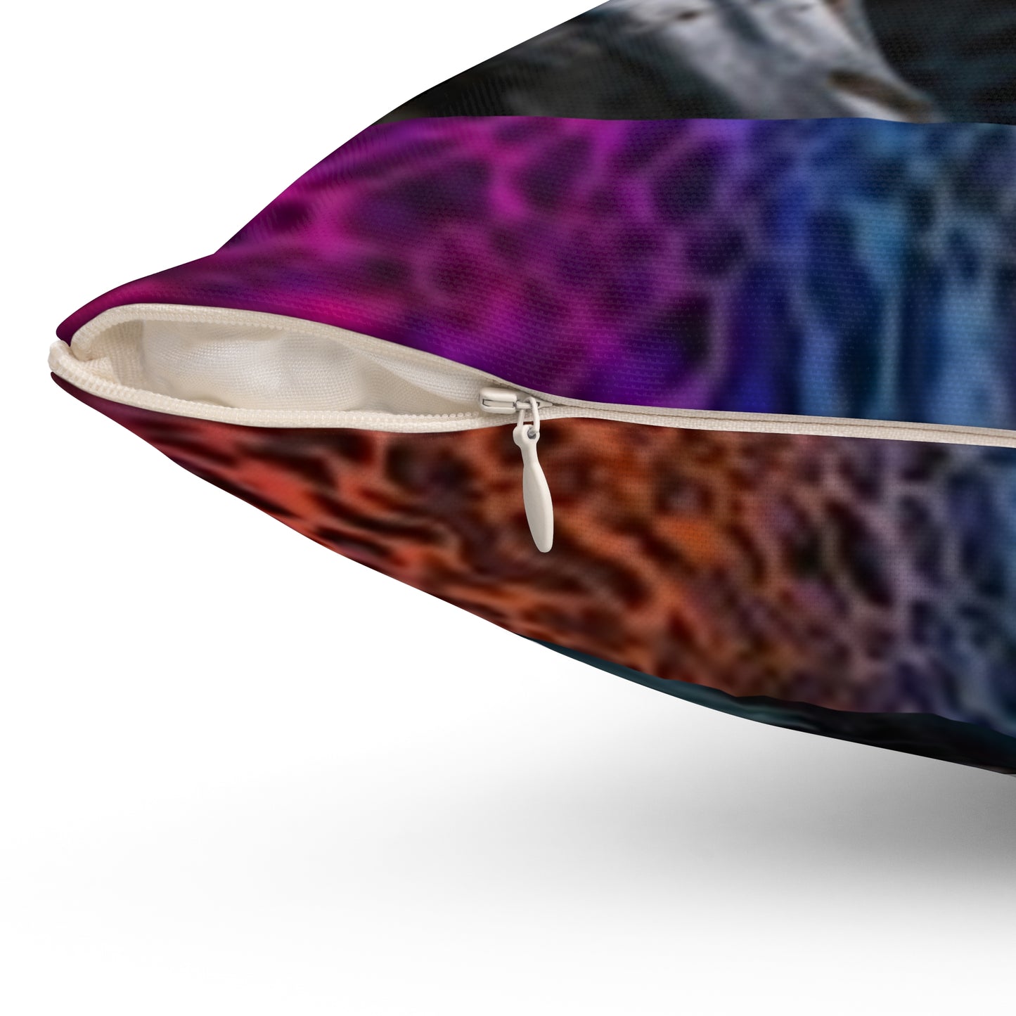 Wildlife-Inspired Decorative Pillow, Leopard & Animal Print Throw Pillow, Animal Lover Gift, Bohemian Home Decor, Nature-Inspired Cushion