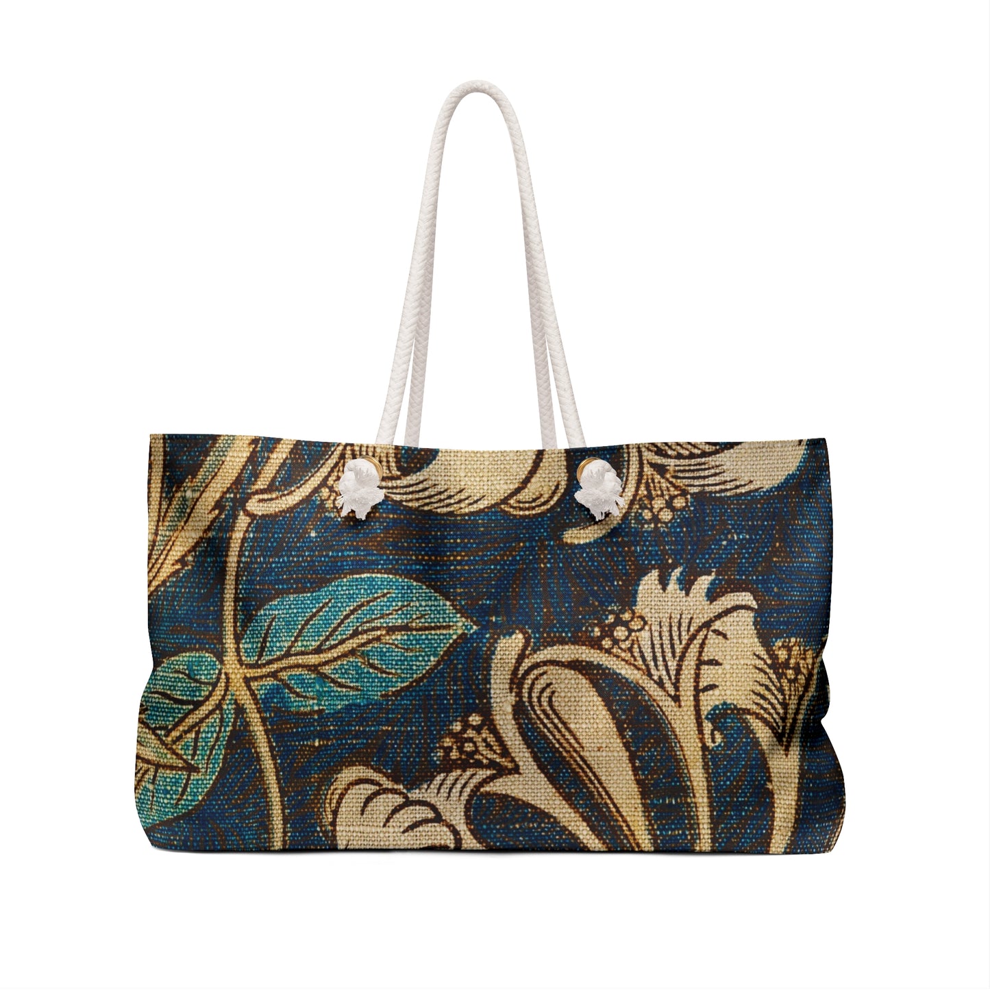 Bolso de fin de semana con flores doradas, un gran regalo para mamá