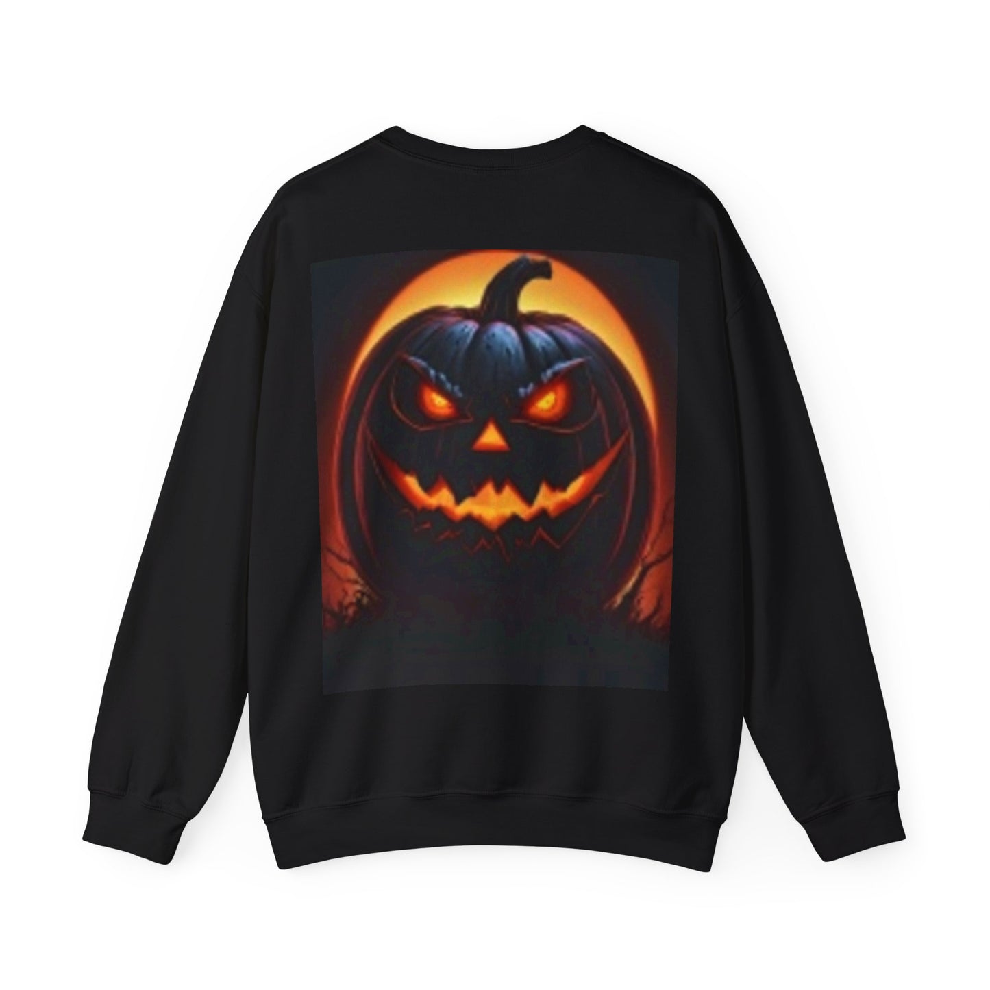 Pumpkin & Spider Unisex Heavy Blend Crewneck Sweatshirt Halloween