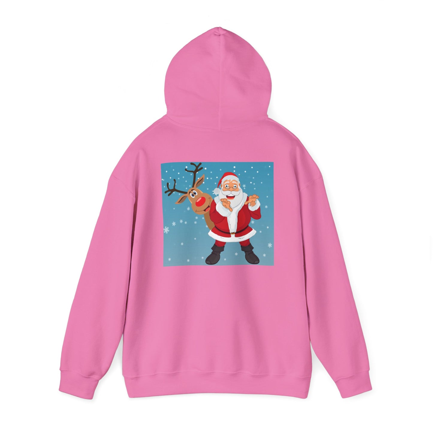 Sudadera con capucha de reno de Papá Noel