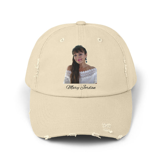 Distressed Cap with Mary Jordan's Picture Feeling Fabulous!