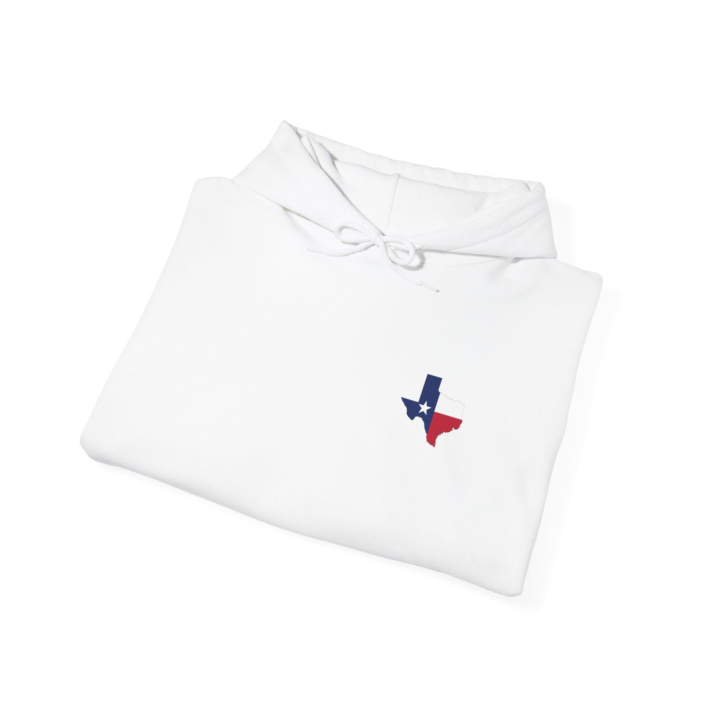Sweat à capuche unisexe inspiré du Texas avec manches colorées 