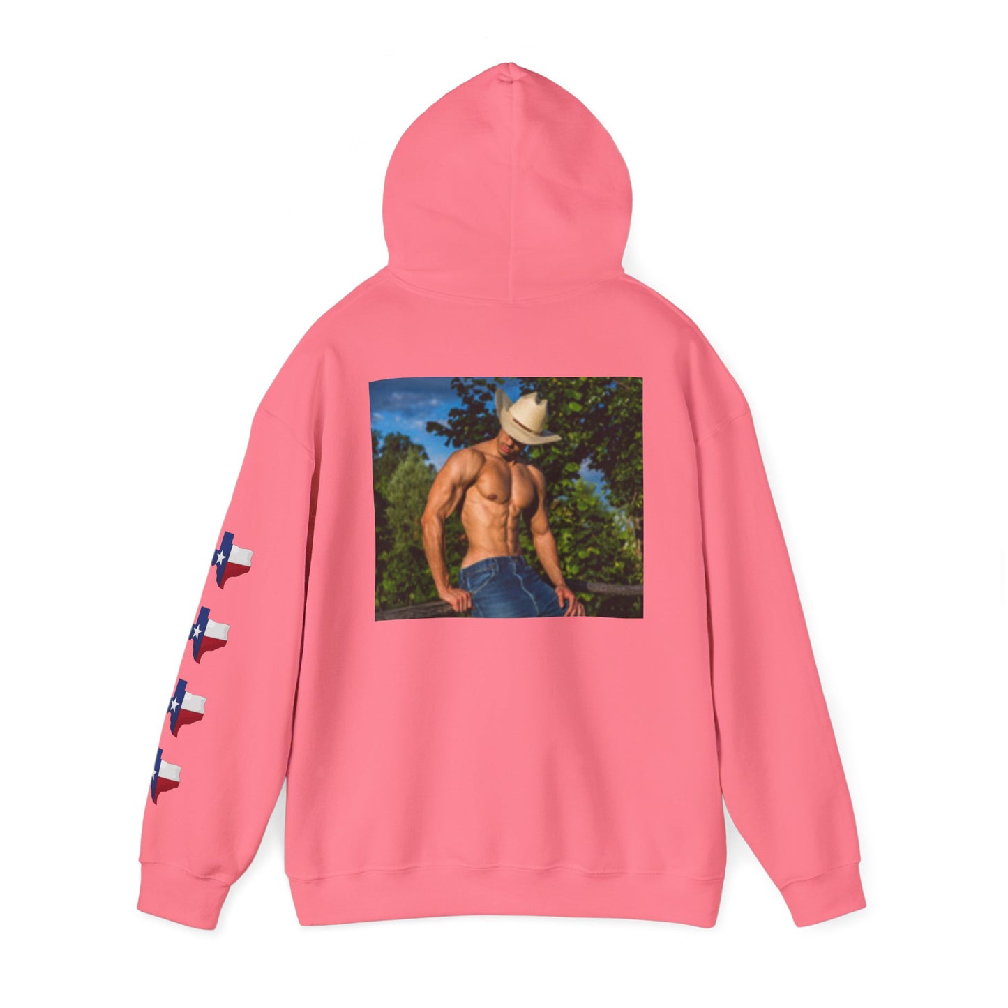 Sweat à capuche graphique Texas Cowboy pour hommes et femmes 