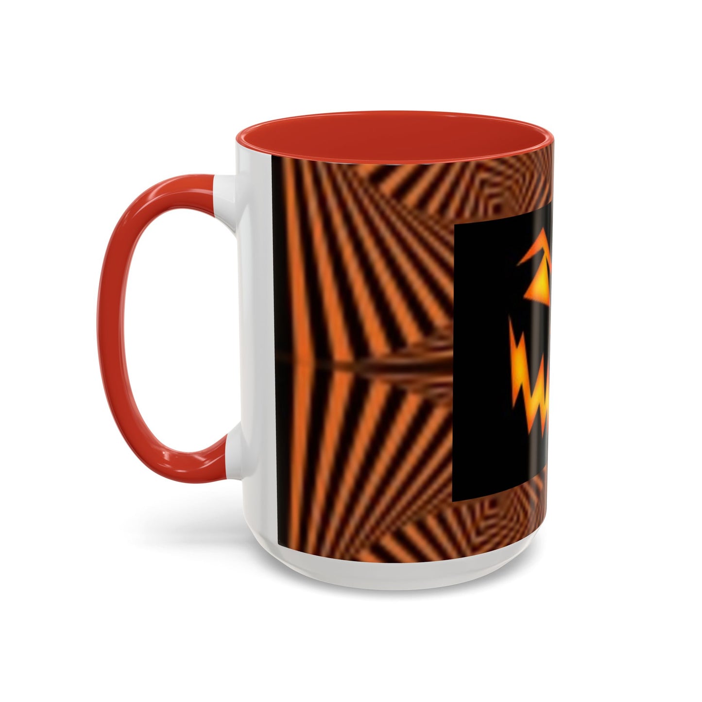 Scary Face Accent Coffee Mug ( 11oz & 15oz) Halloween I Love This Mug!