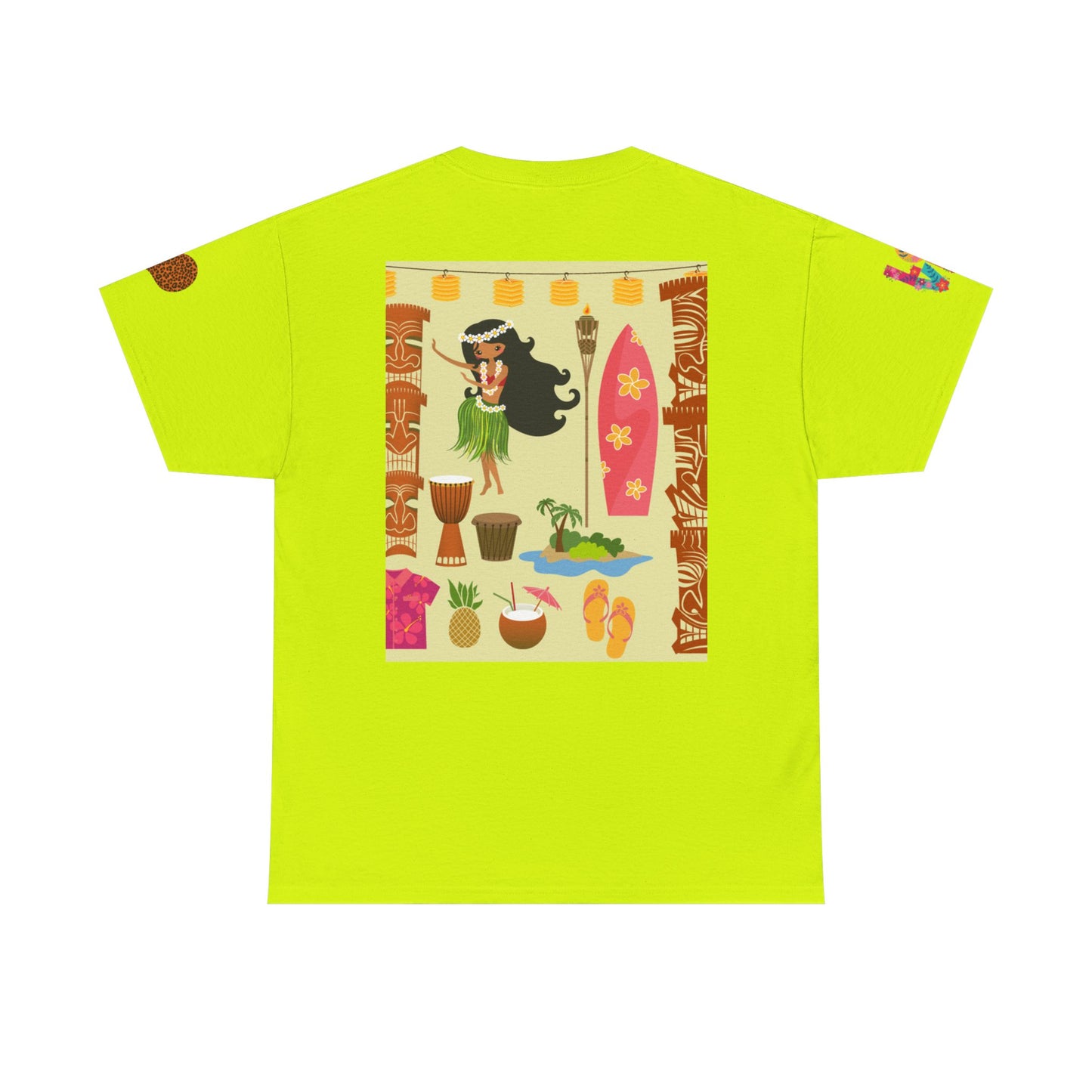 Hawaiian Sunset T-shirt- Tropical Vibes