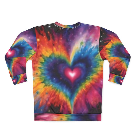 Sweatshirt  Tie-dyed look Multi-color