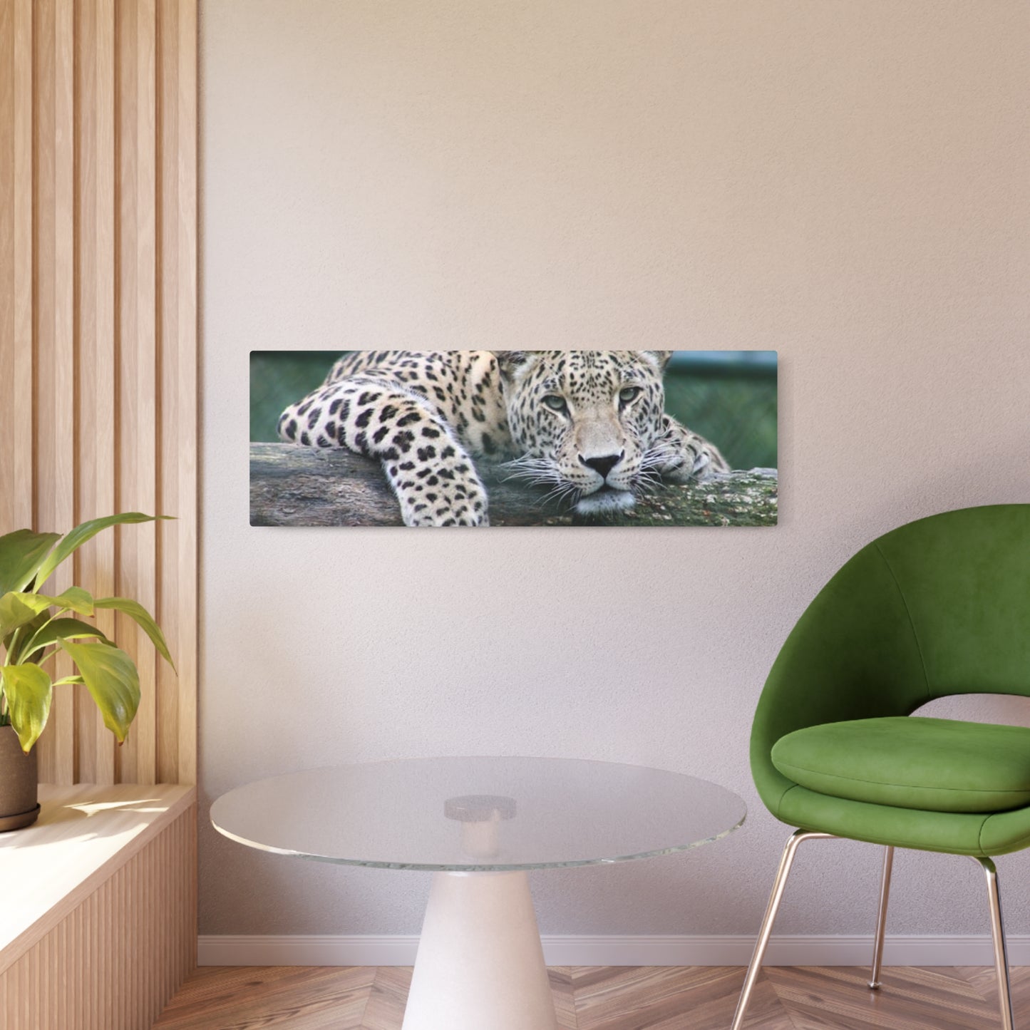 Metal Art Sign Cheetah